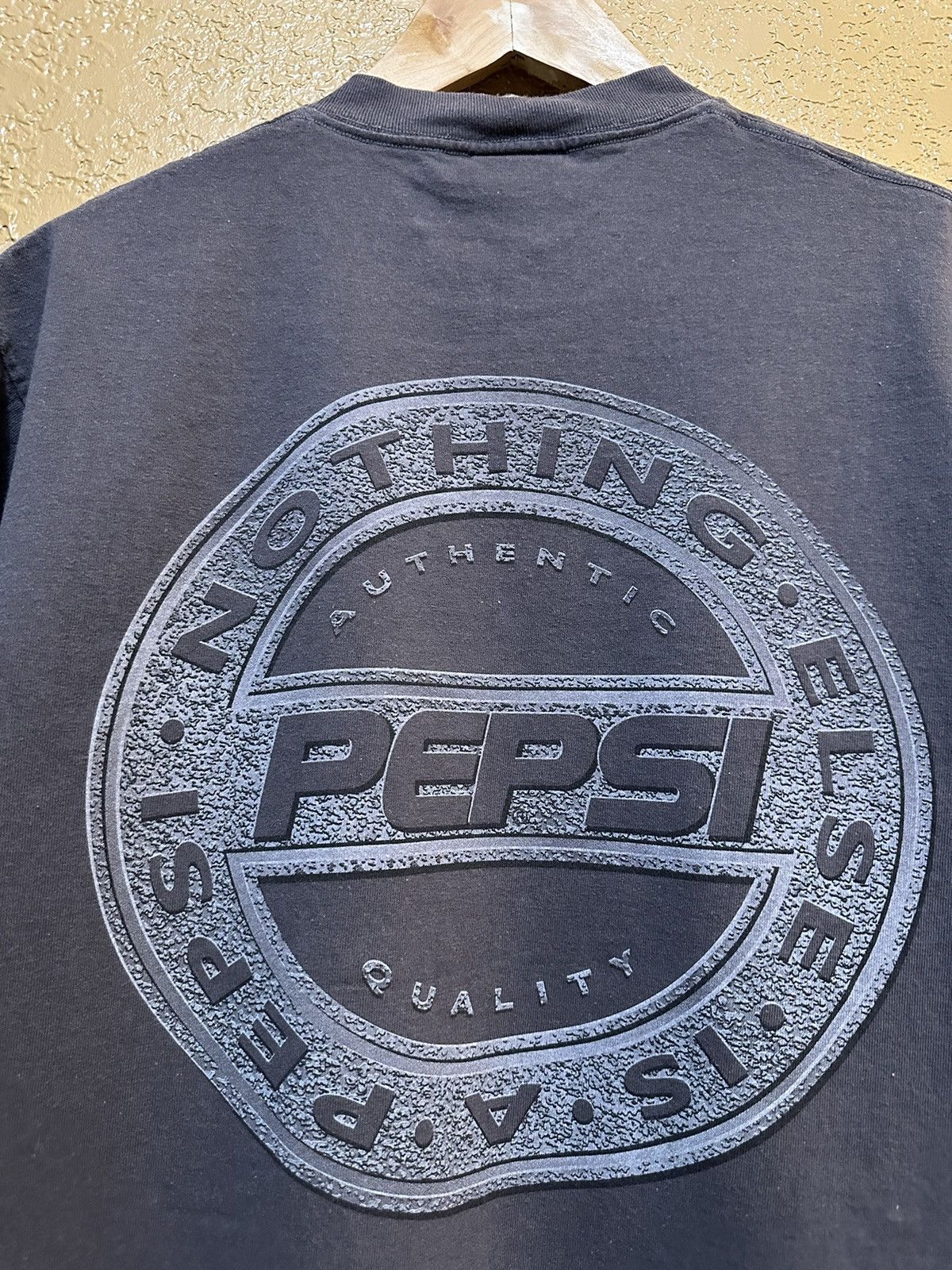 Pepsi × Vintage Vintage 90s Nothing Else Is A Pepsi T Shirt Made In USA Size US M / EU 48-50 / 2 - 3 Thumbnail