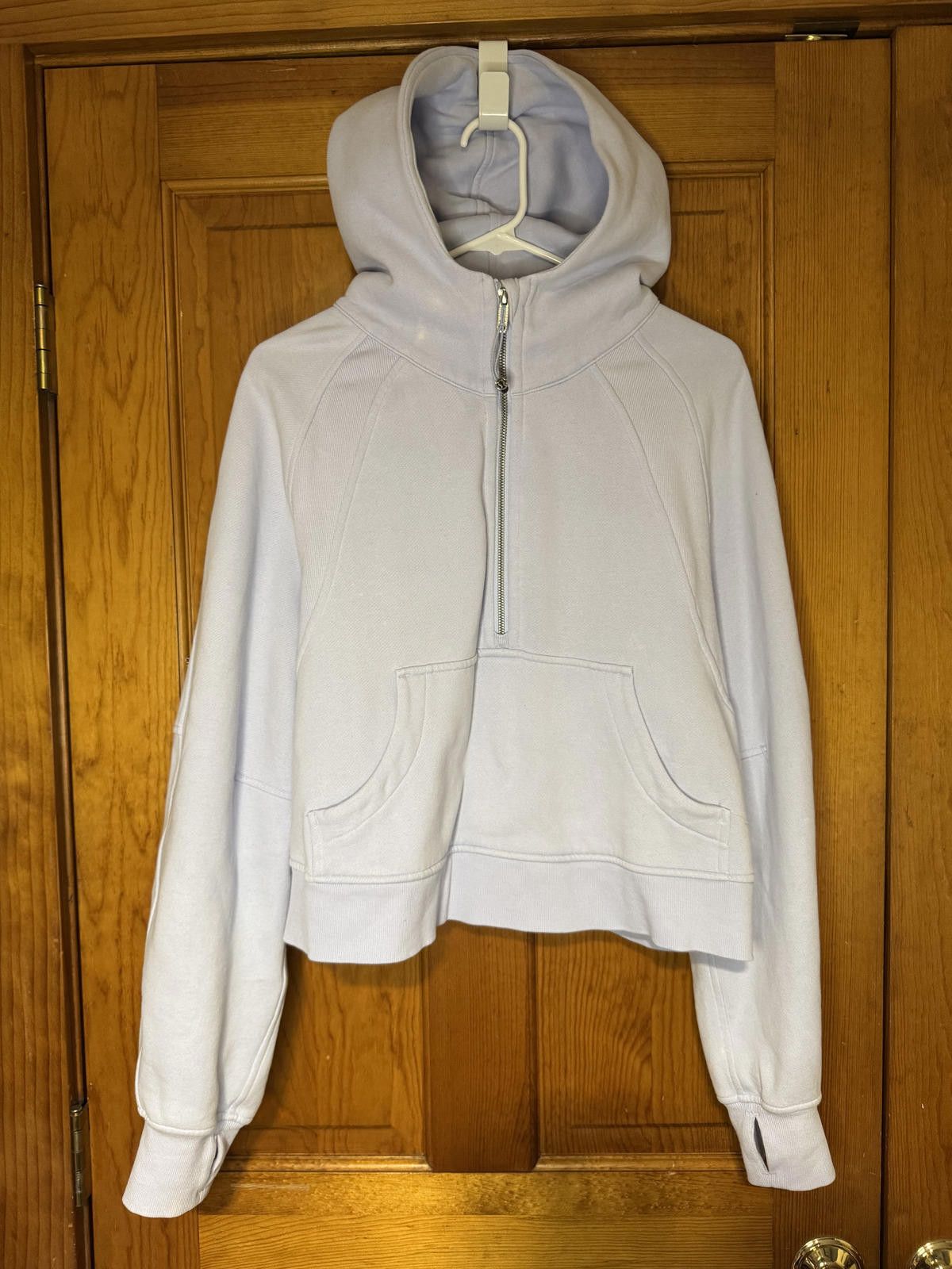 Lululemon Lululemon Light Blue Women's Hoodie Sweatshirt Size M / US 6-8 / IT 42-44 - 1 Thumbnail