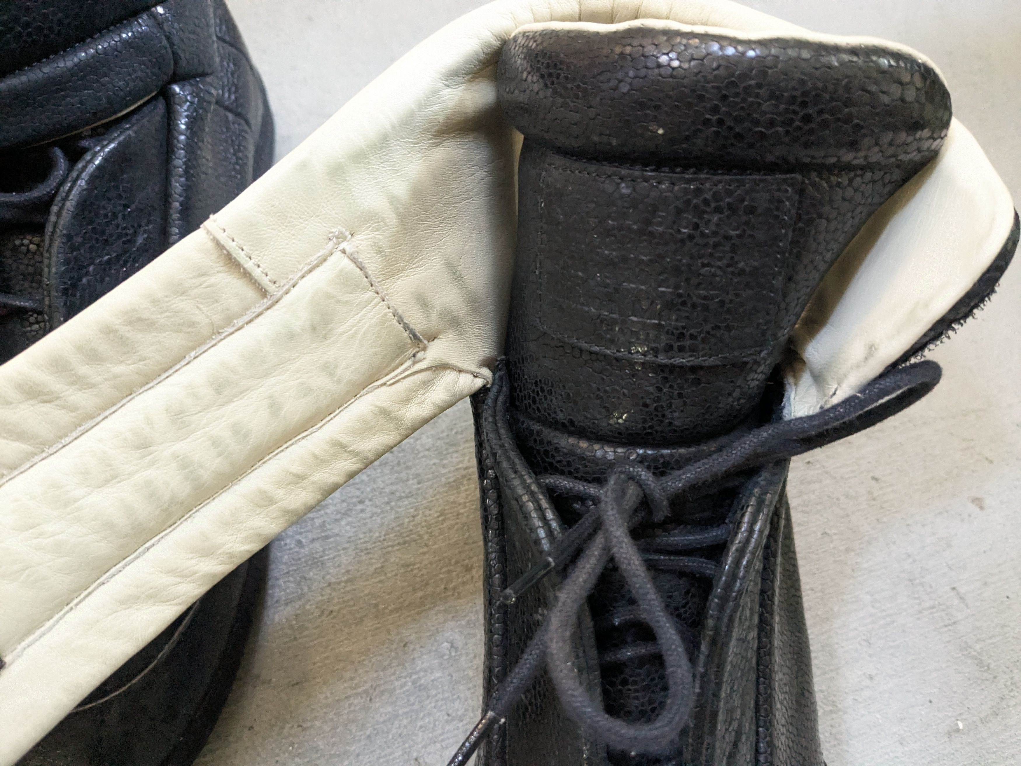 Maison Margiela Maison Margiela Future Black 9 42 Leather High Tops Size US 9 / EU 42 - 3 Thumbnail
