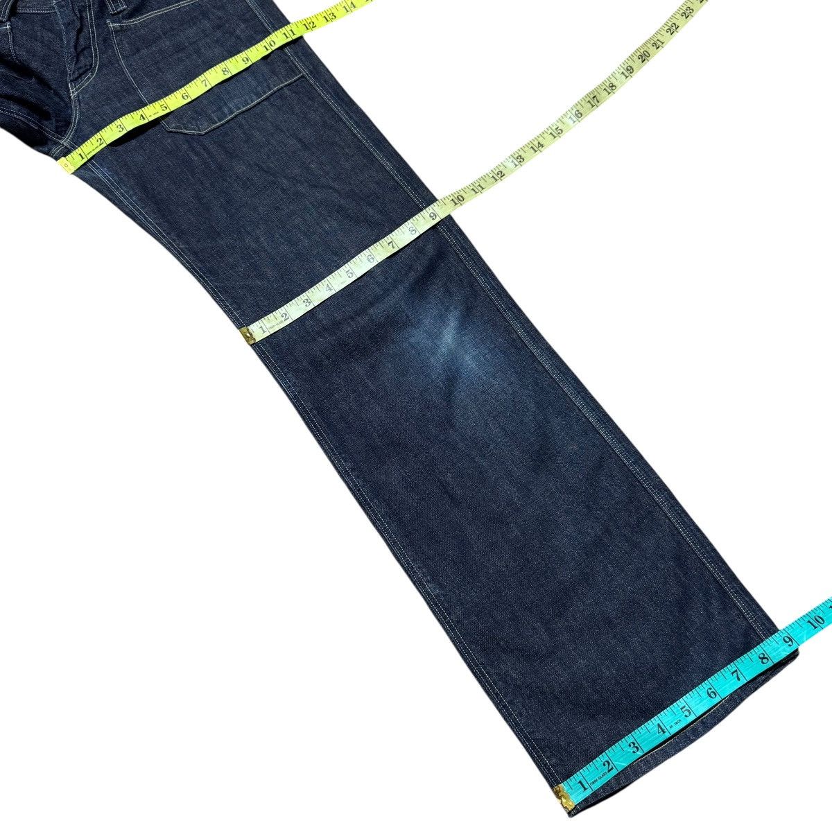 Japanese Brand Domingo Japan Denim Military Fatigue Pants Size US 30 / EU 46 - 17 Thumbnail