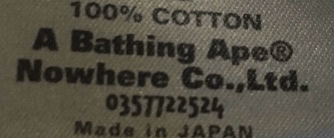 Bape Bape logo tee shirt Size US M / EU 48-50 / 2 - 4 Thumbnail