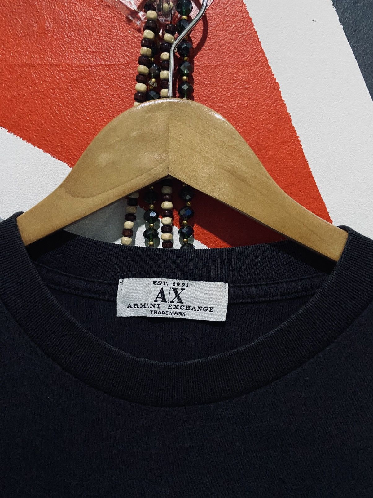 Armani Exchange Simple Armani Exchange Tee Size US XL / EU 56 / 4 - 4 Thumbnail
