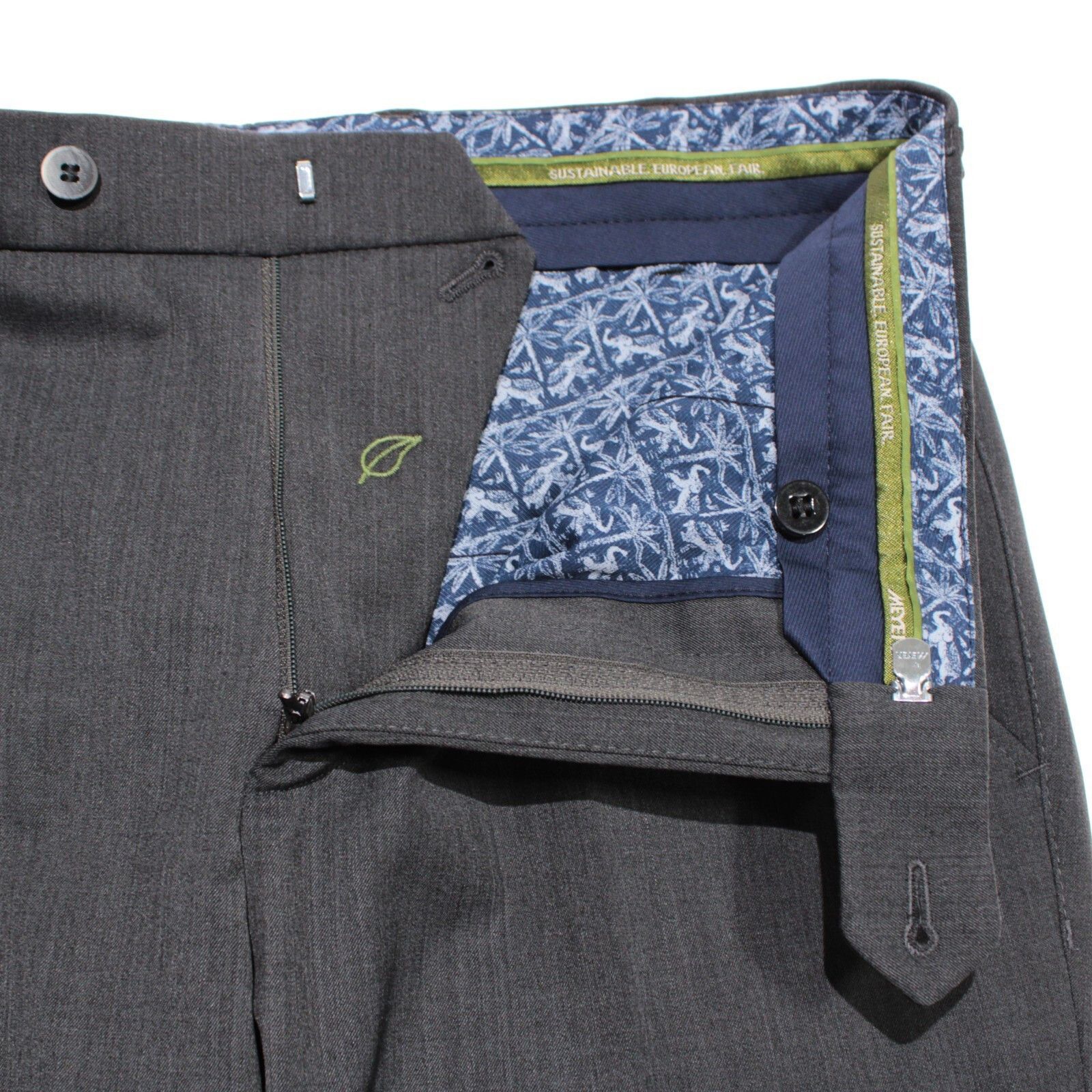 Other Meyer New with tags Dress Pants Size 32 US In Gray Size US 32 / EU 48 - 3 Thumbnail
