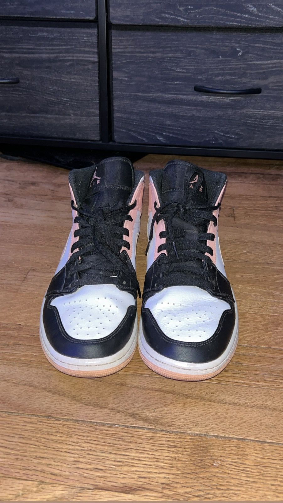 Jordan Brand Jordan 1 mid artic orange black toe Size US 11 / EU 44 - 5 Thumbnail