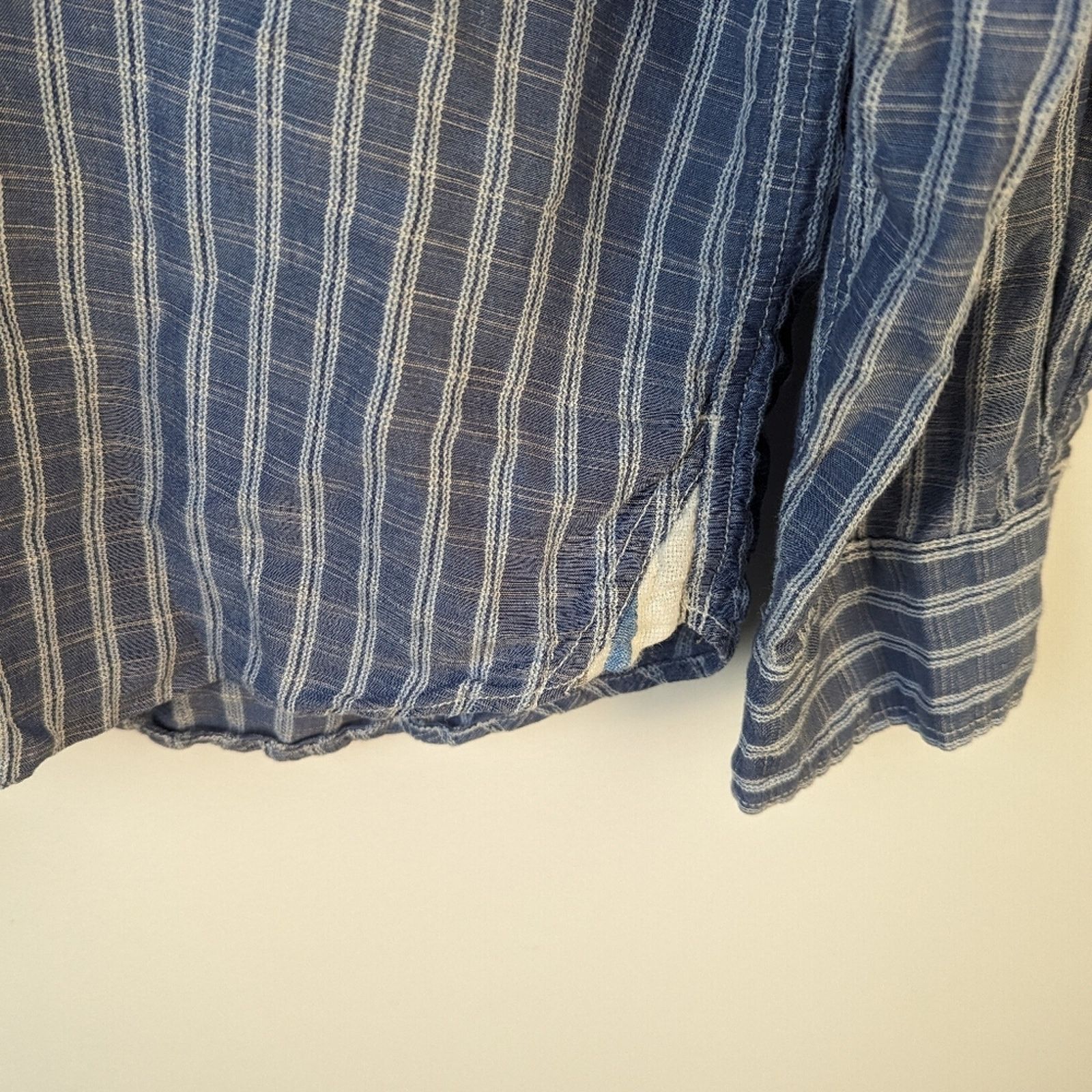 Tommy Bahama Tommy Bahama Linen Plaid Button Front Shirt - Large Size US L / EU 52-54 / 3 - 3 Thumbnail
