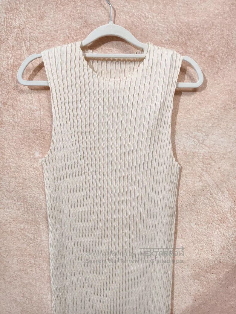 Issey Miyake Issey Miyake Main Line Fish Scale Slip Dress Size M / US 6-8 / IT 42-44 - 5 Thumbnail