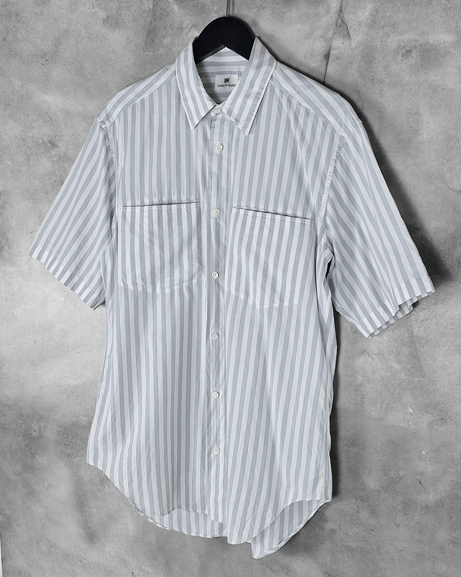 Issey Miyake Vintage Issey Miyake Striped Shirt Size US M / EU 48-50 / 2 - 5 Thumbnail