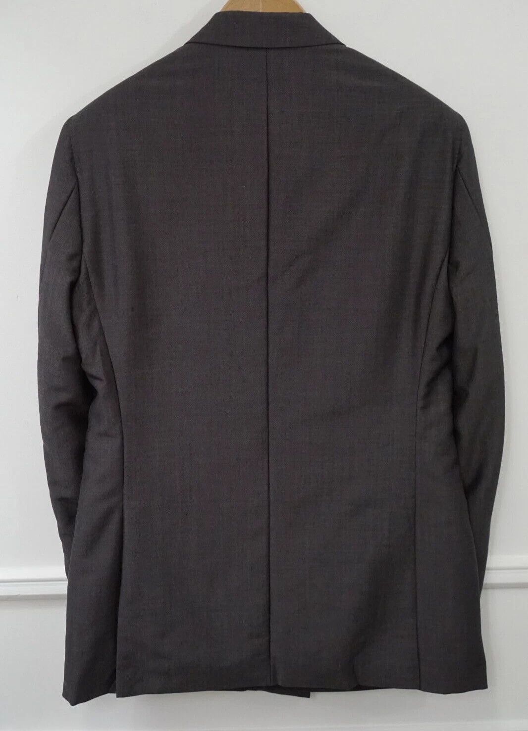 Suitsupply Men Suitsupply Blazer Peak Double Breasted Grey Lazio US42 Size 42R - 2 Thumbnail