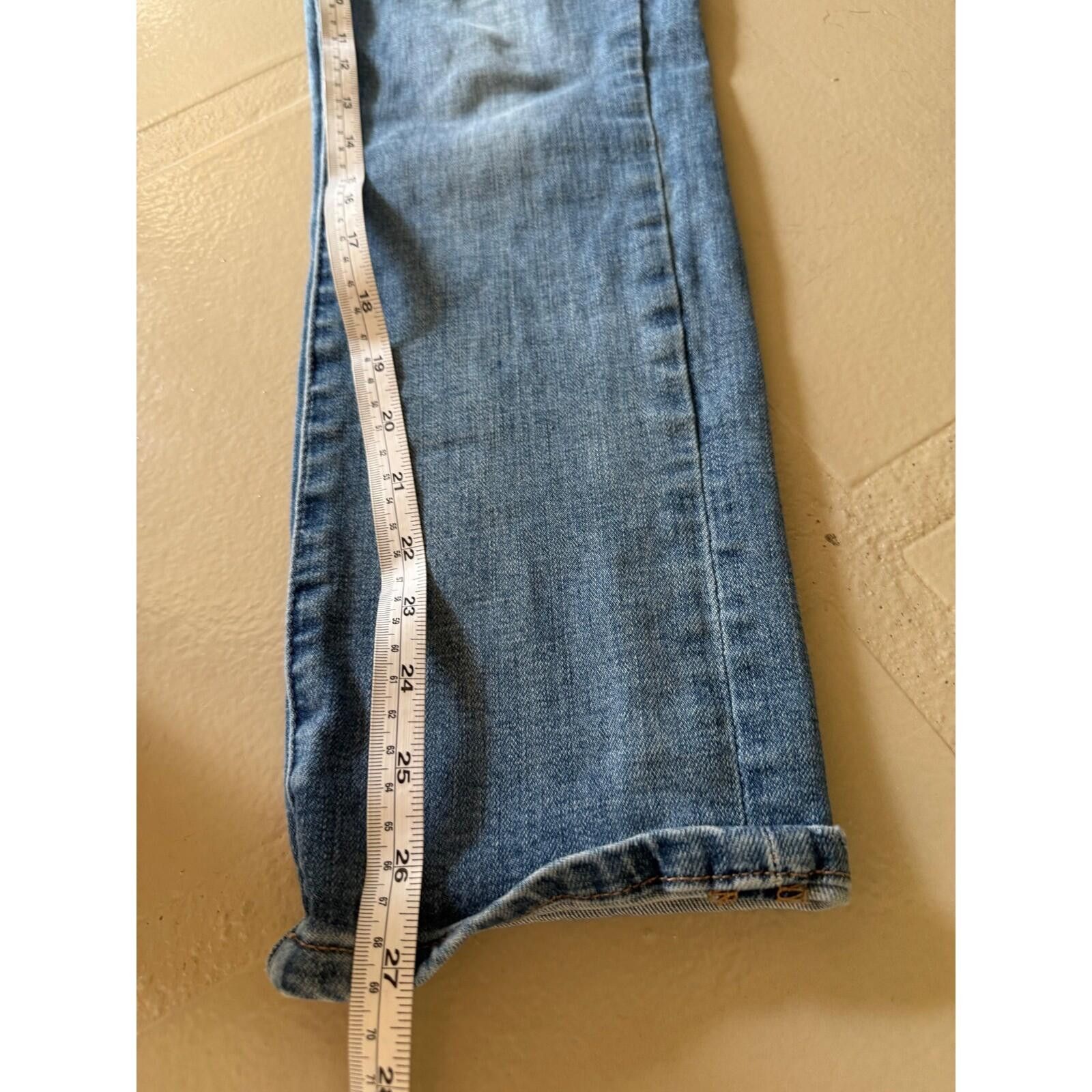 Other Dear John Blaire Straight Mid Rise Jeans Medium Wash Size 28 Size 28" / US 6 / IT 42 - 10 Thumbnail