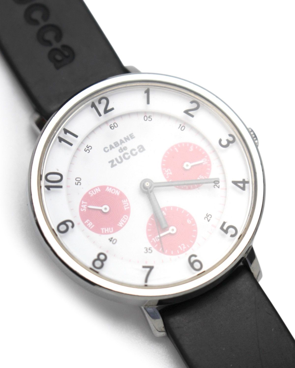 Issey Miyake × Seiko 2010 CABANE DE ZUCCA SEIKO CHRONOGRAPH PINK DOTS WATCH Size ONE SIZE - 2 Thumbnail