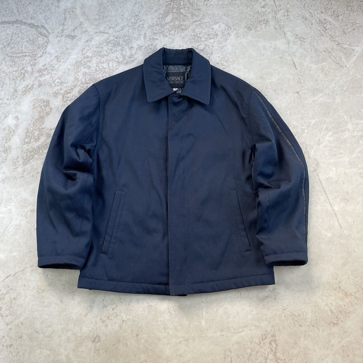 Versace × Vintage Versace Jeans Couture Vintage 90s Y2K Bomber Jacket Size US S / EU 44-46 / 1 - 2 Thumbnail