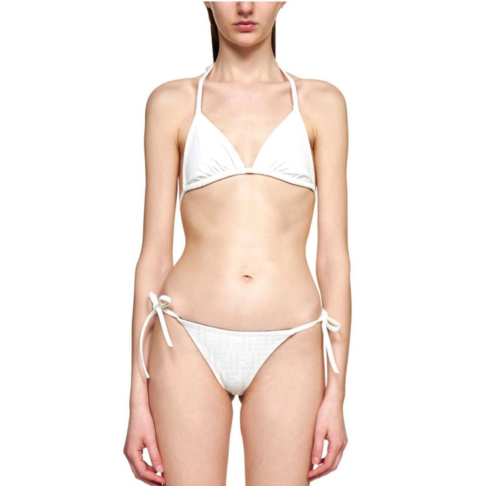 Fendi FF logo reversible bikini set Size M / US 6-8 / IT 42-44 - 4 Thumbnail