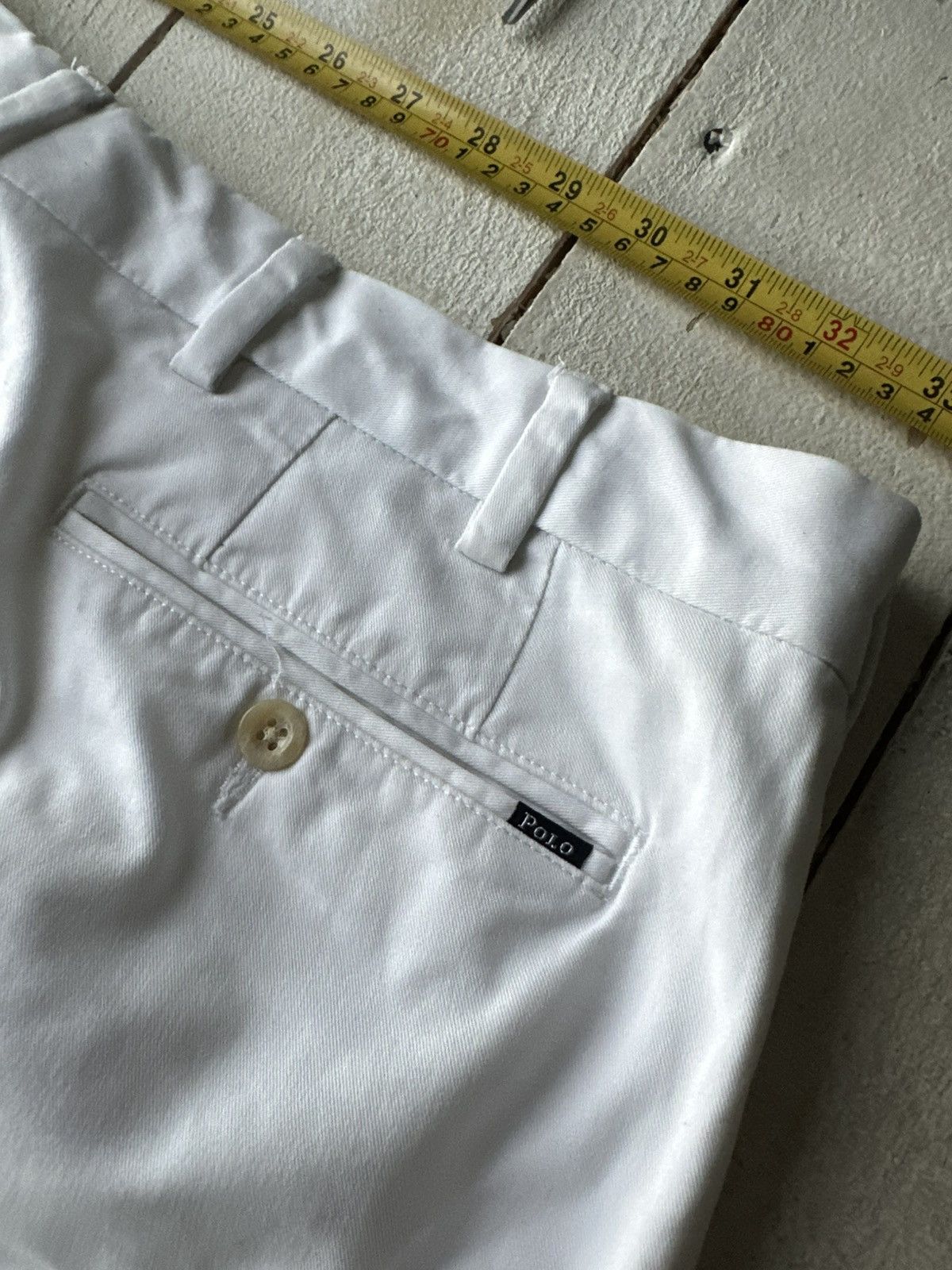 Polo Ralph Lauren LUXURY🚨Vintage Polo Ralph Lauren WHITE Baggy Pants Size US 36 / EU 52 - 14 Thumbnail