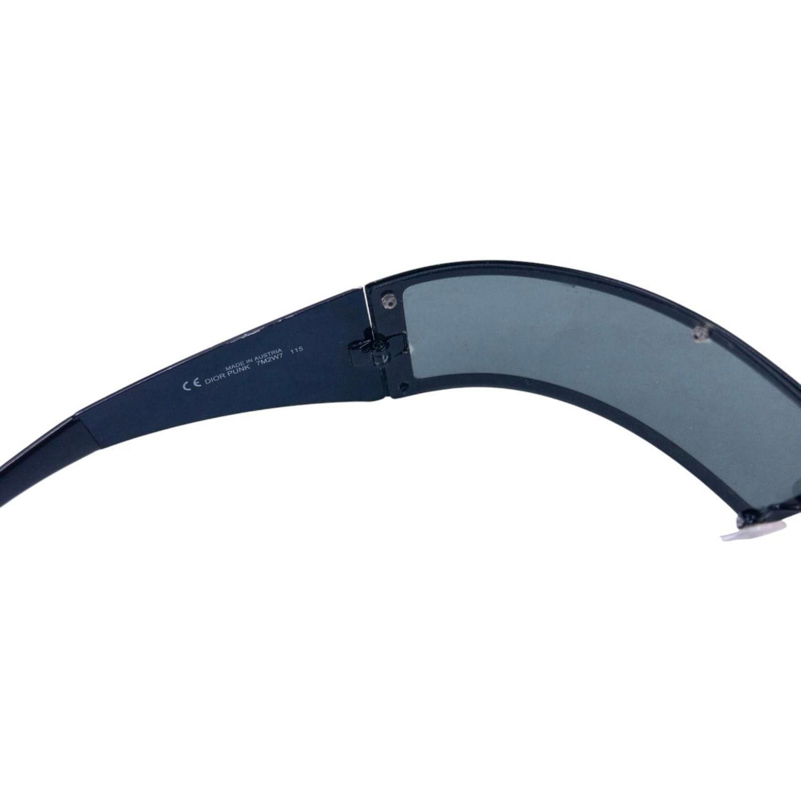 Dior Vintage SS2003 Dior Punk Visor Sunglasses Size ONE SIZE - 6 Thumbnail