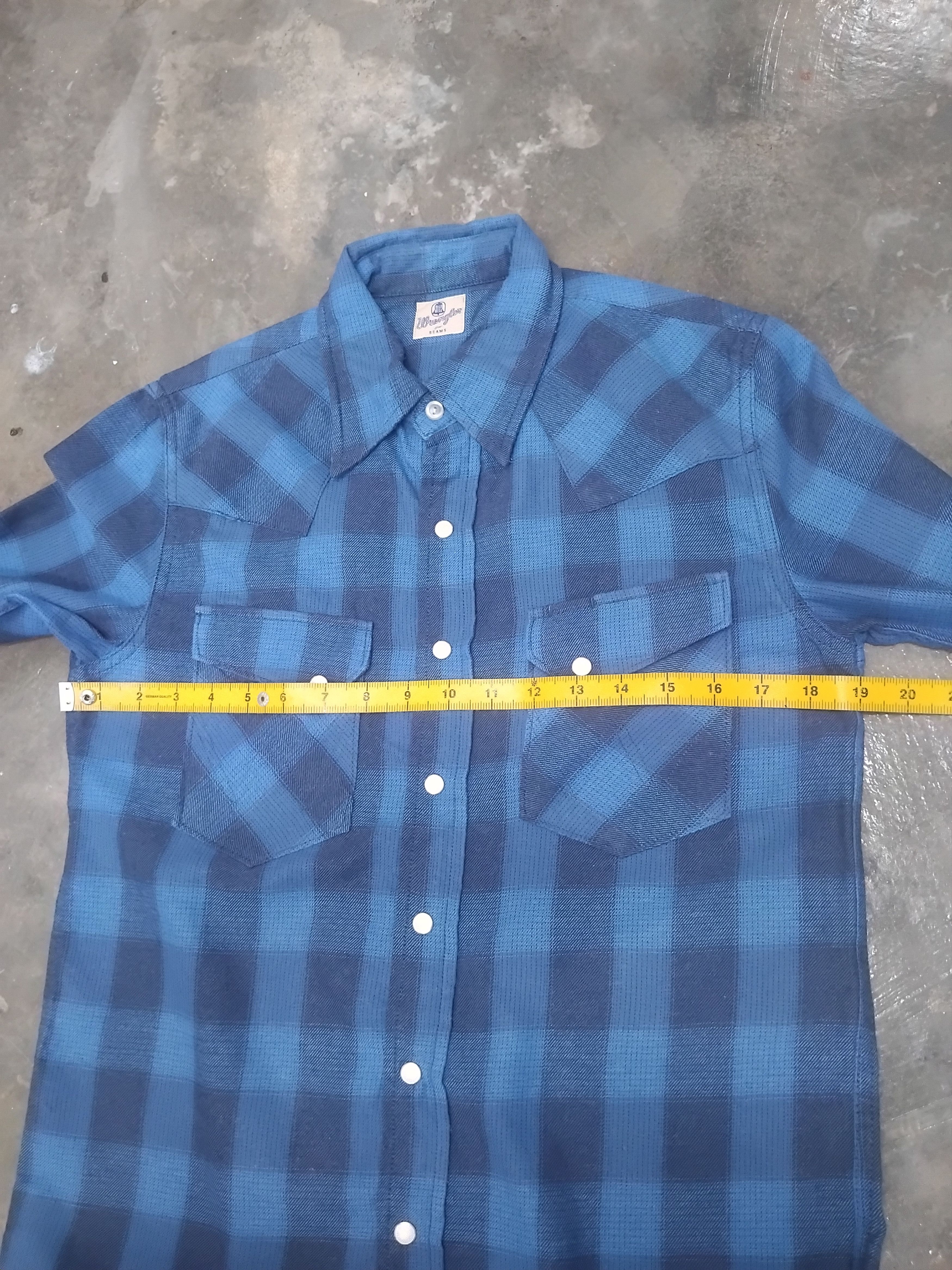 Beams Plus 💥Wrangler x Beams Japanese brand Wrstern Shirt Size US S / EU 44-46 / 1 - 5 Thumbnail
