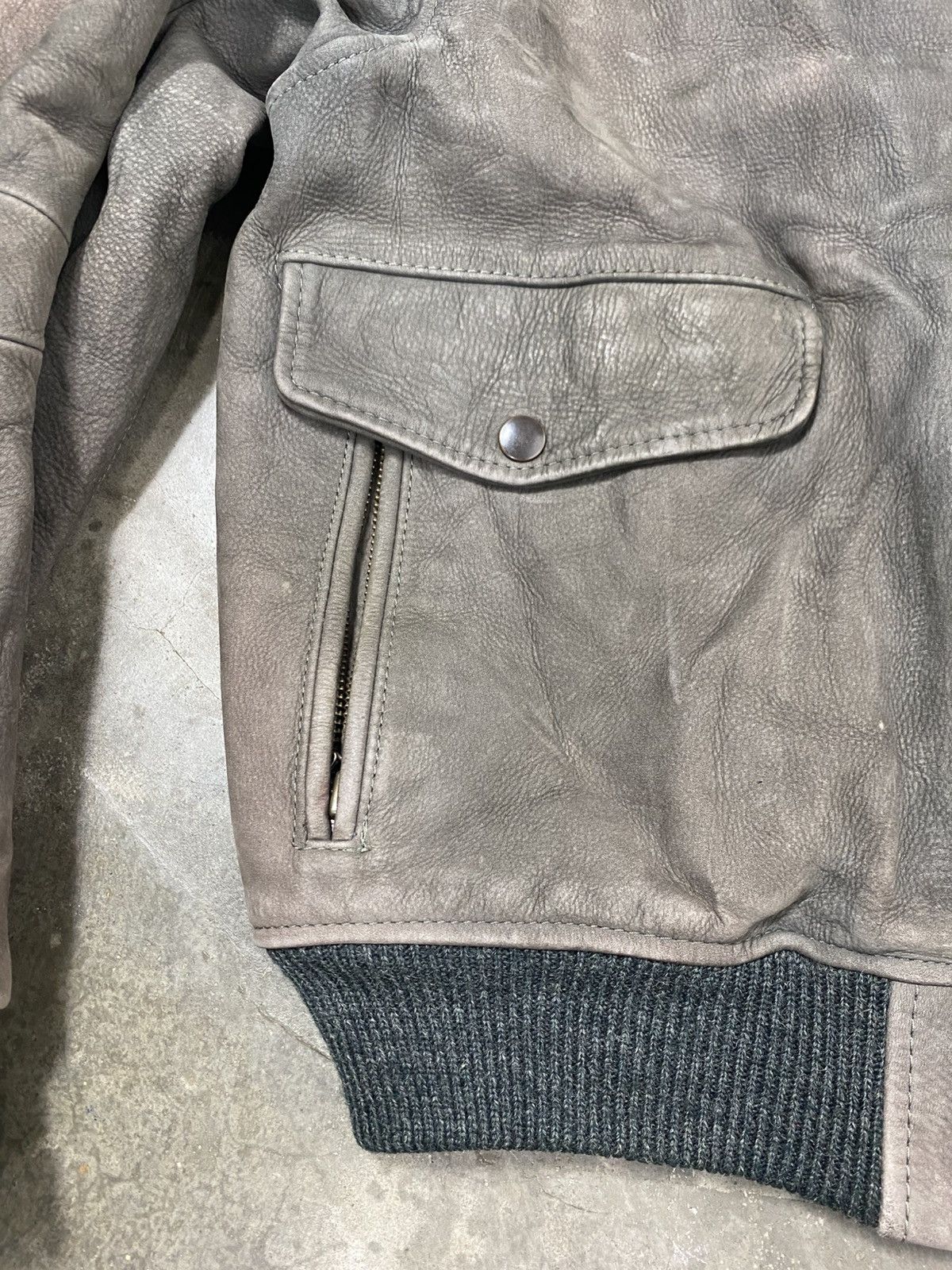 Genuine Leather Vintage Harolds Gear Leather Jacket Size US M / EU 48-50 / 2 - 7 Thumbnail