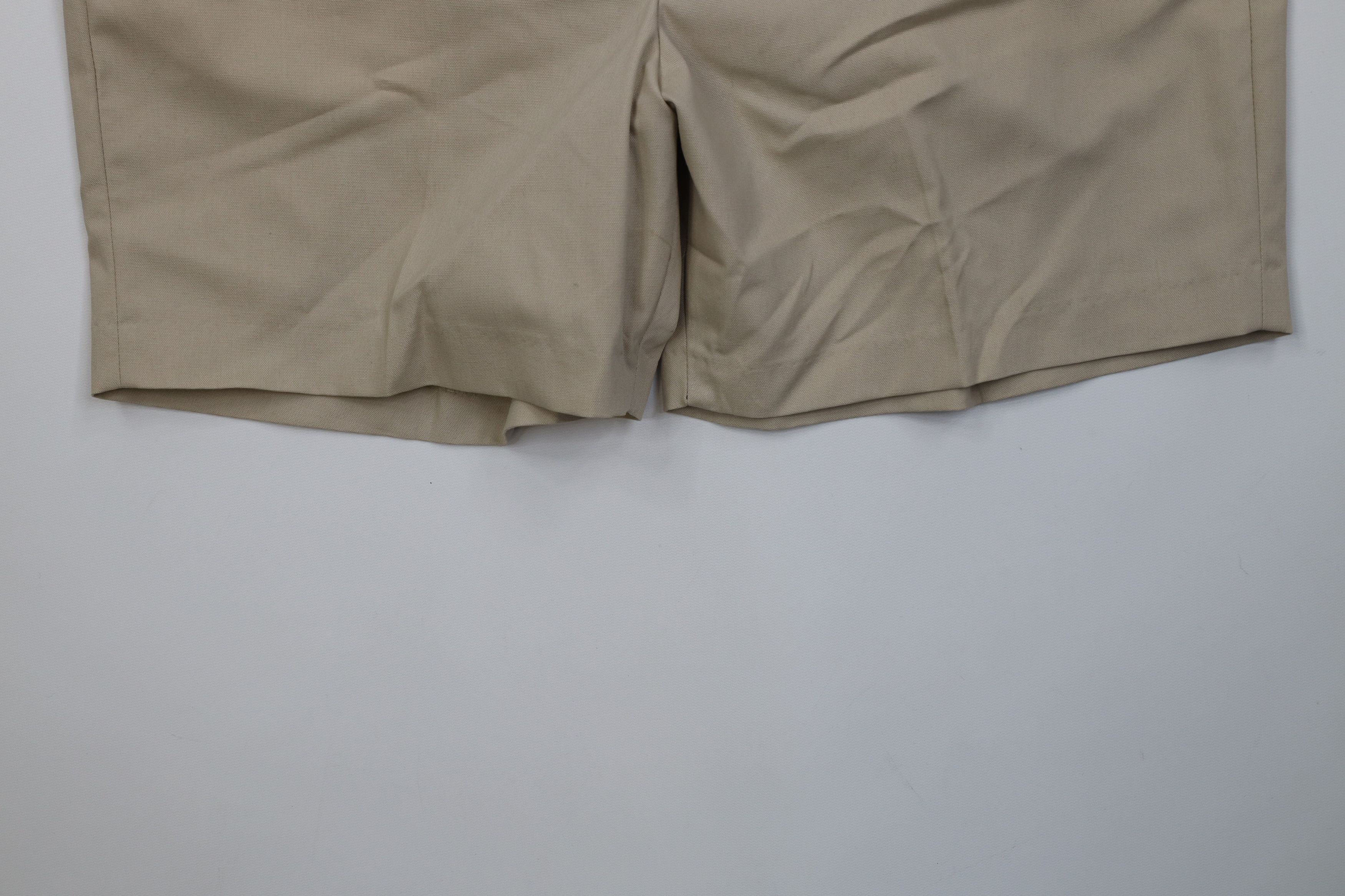 Vintage Deadstock Vintage 70s Streetwear Above Knee Chino Shorts USA Size US 38 / EU 54 - 4 Thumbnail