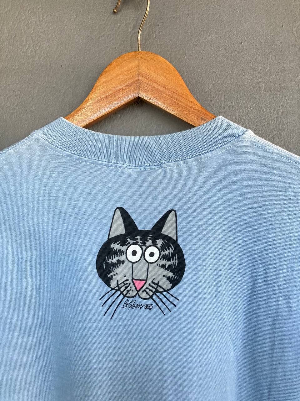 Vintage Vintage 90’s Crazy Shirt Hawaii Kliban Cat Size US M / EU 48-50 / 2 - 12 Thumbnail