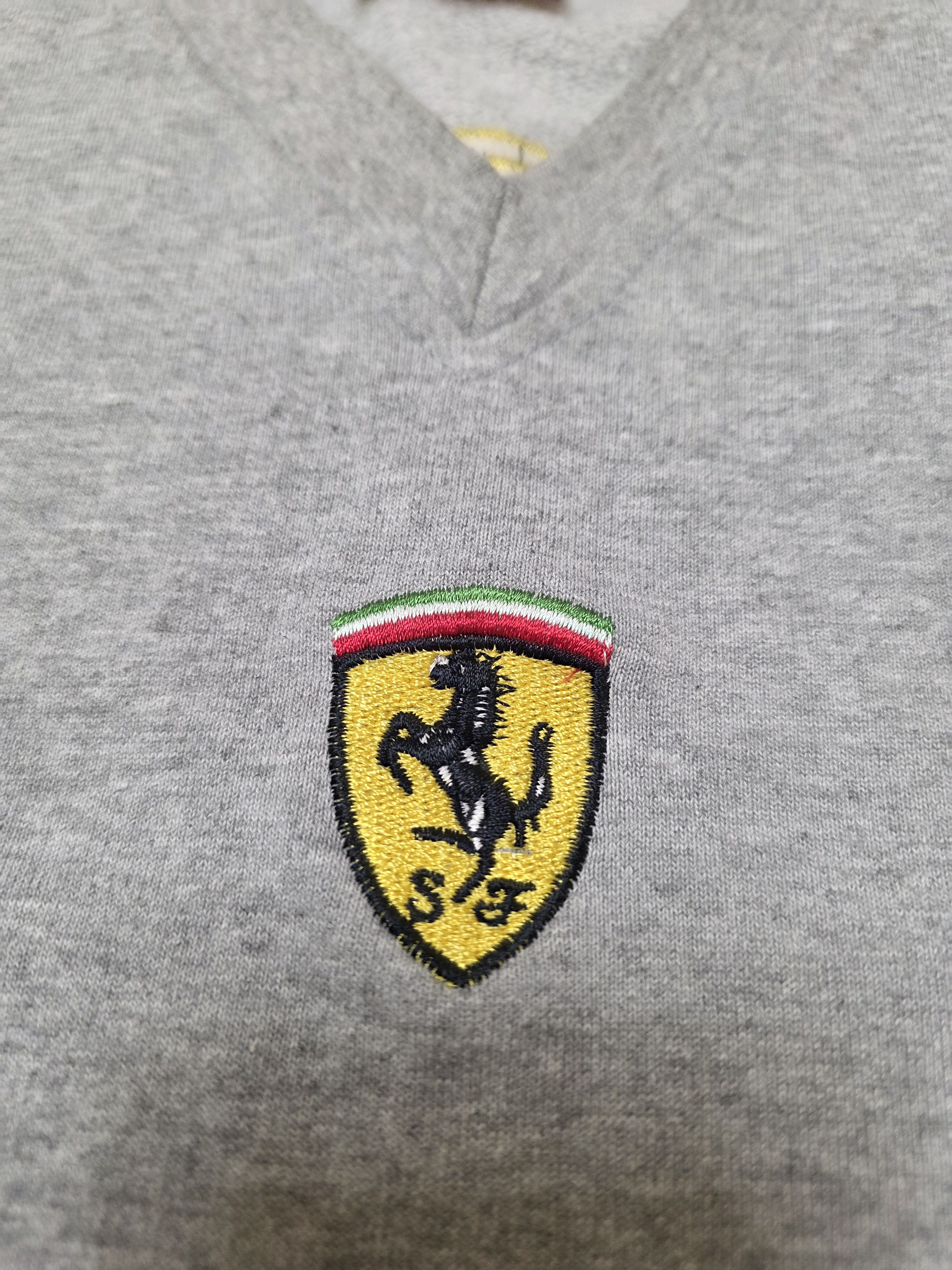 Ferrari VINTAGE FERRARI 90S SWEATSHIRT SCHUMACHER F1 SWEATSHIRT 90s Size US XL / EU 56 / 4 - 4 Thumbnail