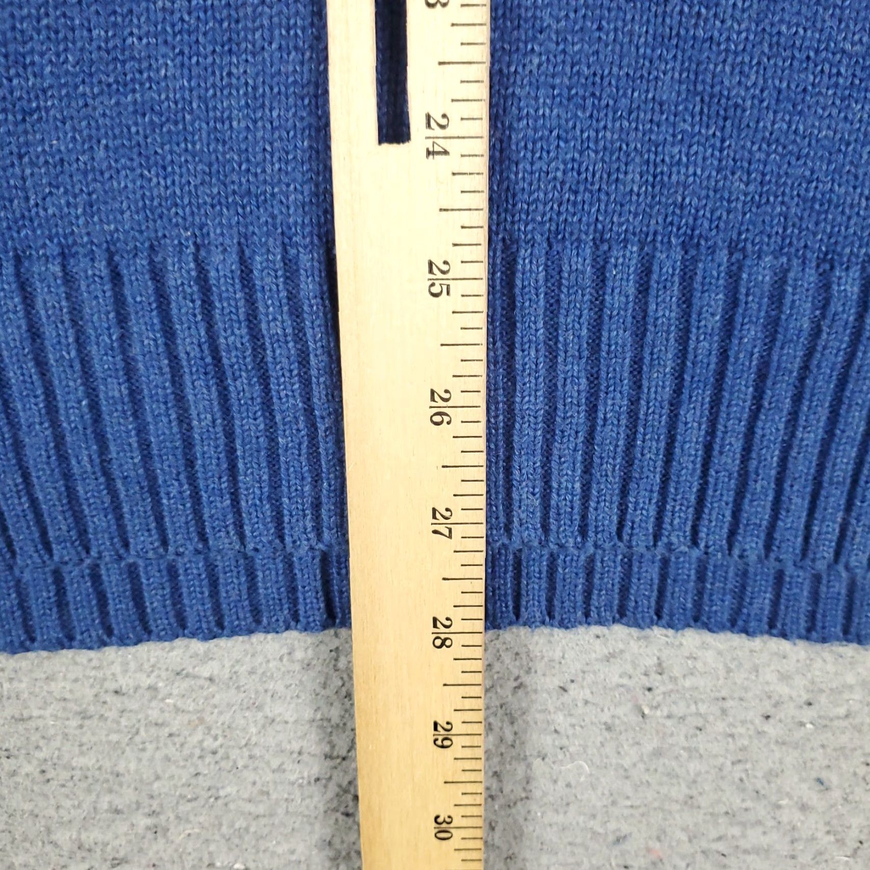 Ralph Lauren VINTAGE Ralph Lauren Men's Sweater Pullover 1/4 Zip Blue Pony XL Classic Knit All Seasons Size US XL / EU 56 / 4 - 7 Thumbnail