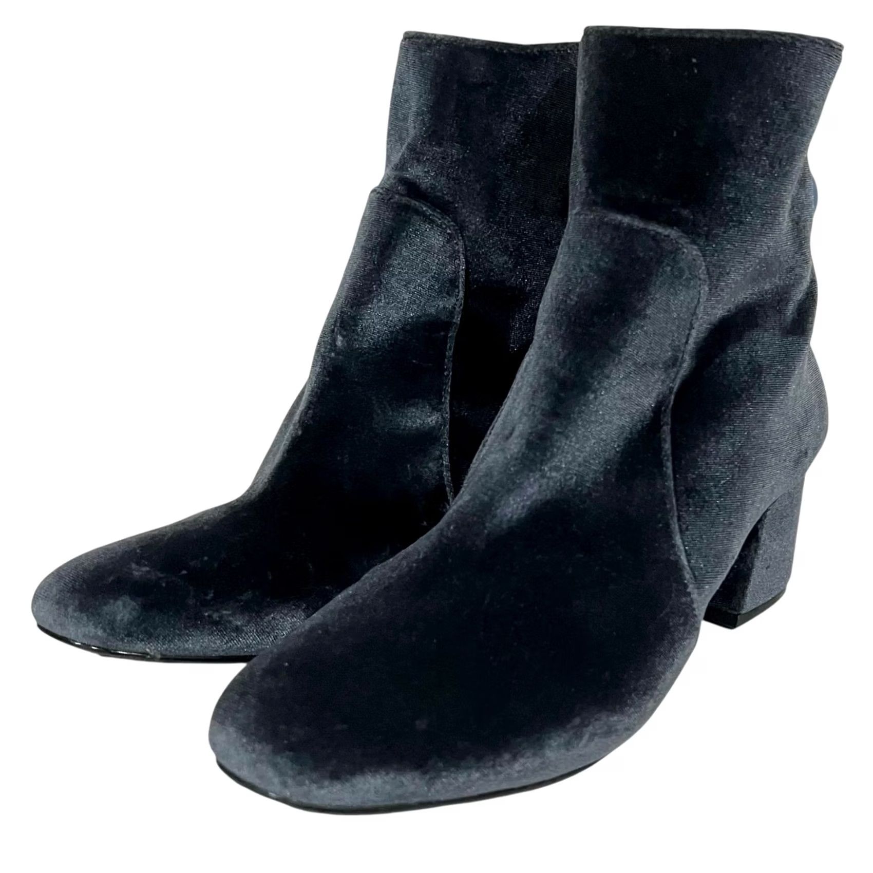 Urban Outfitters Urban Outfitters Velvet Ankle Boots Blue Heels Women’s Size 8 Bootie Women Blue Velvet Ankle Boot Urban Outfitters Shoes Size 8 Women’s Size US 8 / IT 38 - 5 Thumbnail