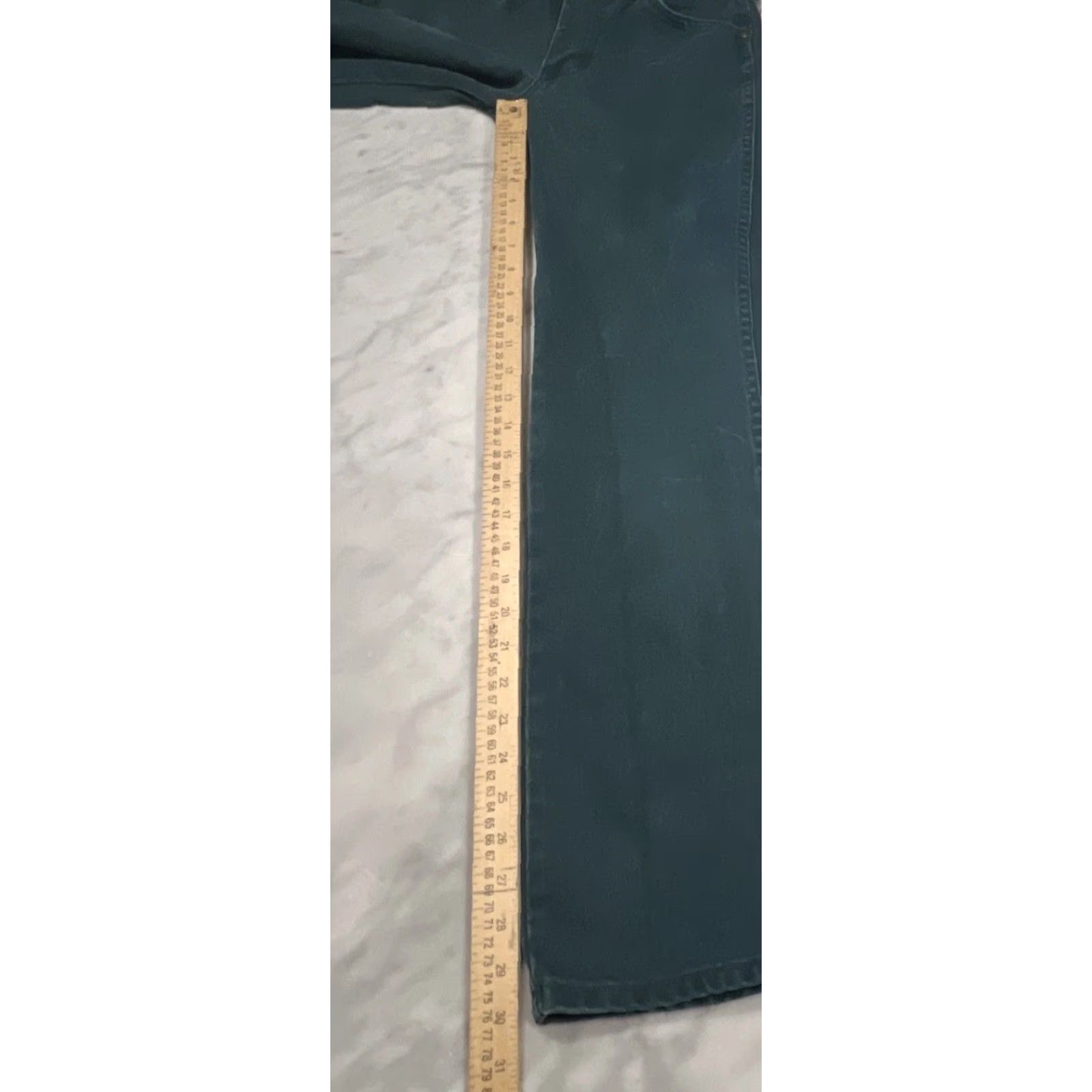 Wrangler VINTAGE Wrangler Jeans 26x30 Green 936NTG Western Cowboy 936 Straight Men Size US 26 / EU 42 - 7 Thumbnail