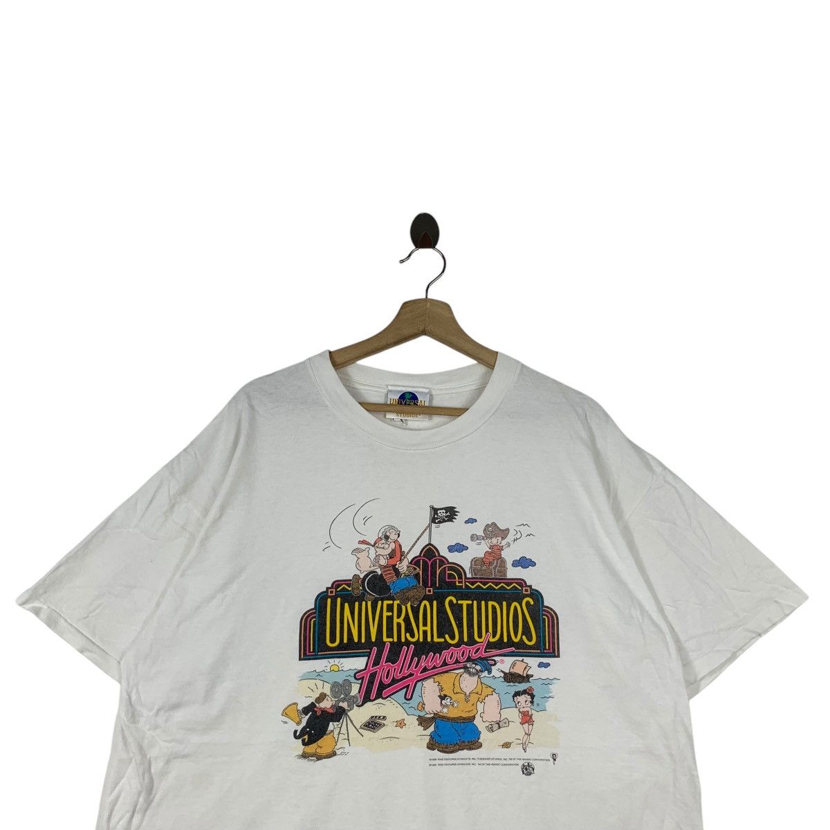 Vintage Vintage 1996 POPEYE THE SAILOR MAN Universal Studios Tee Size US L / EU 52-54 / 3 - 2 Thumbnail