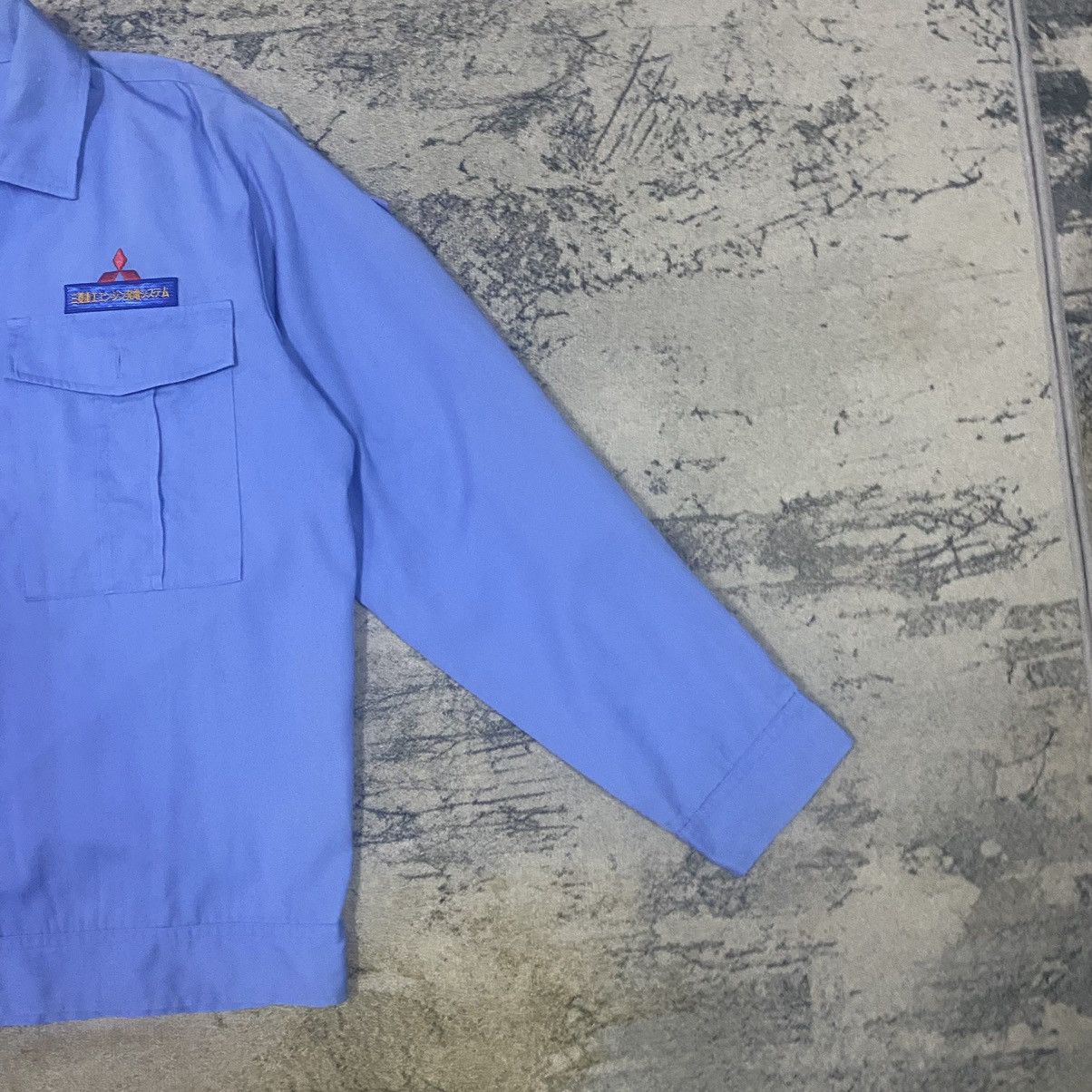 Japanese Brand × Vintage Vintage Mitsubishi Racing Japan Worker Light Jacket Size US L / EU 52-54 / 3 - 3 Thumbnail