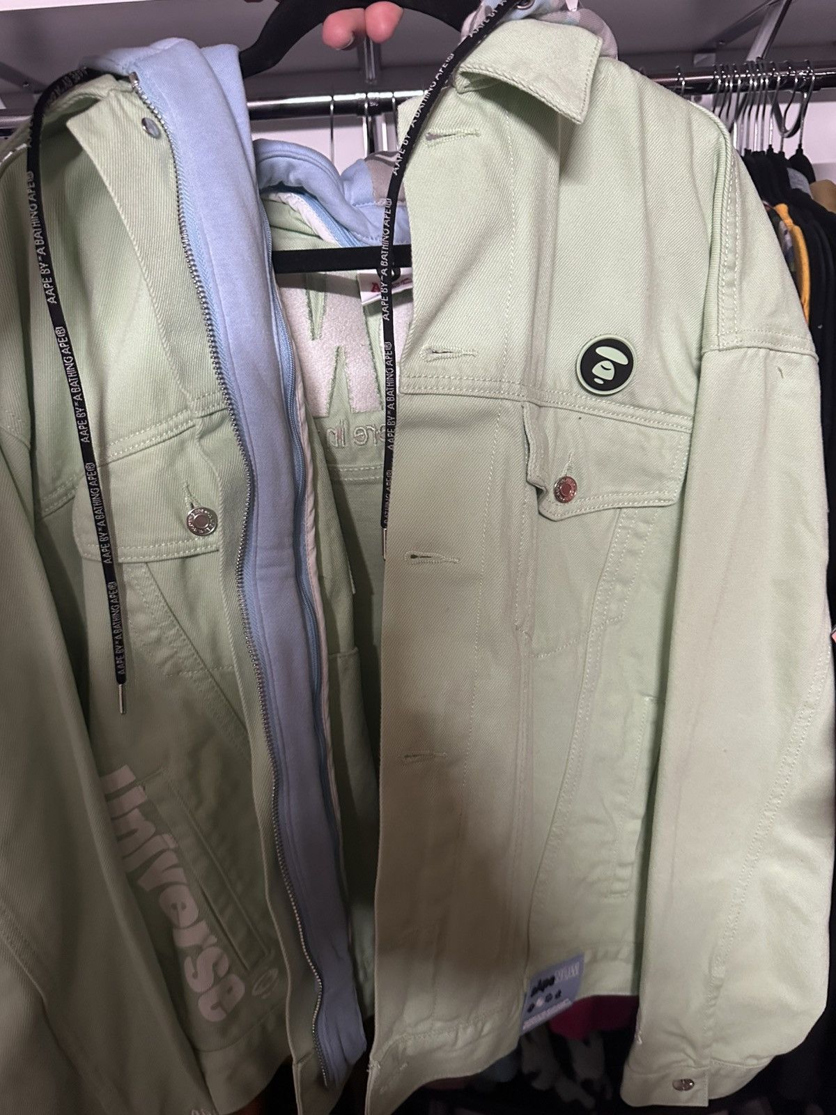 Aape Jacket with built-in sweater hoodie Size US L / EU 52-54 / 3 - 1 Thumbnail