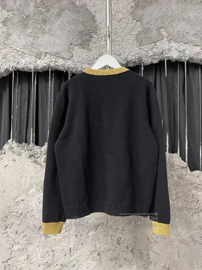 Gucci Gucci Black gold sweater Size US M / EU 48-50 / 2 - 2 Thumbnail