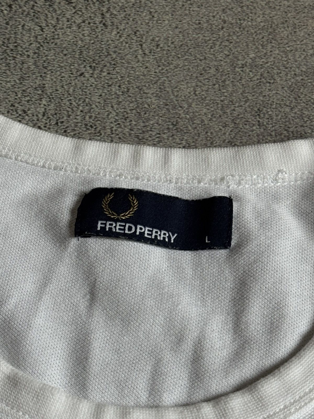 Fred Perry Fred Perry L casual white tee tshirt Size US L / EU 52-54 / 3 - 5 Thumbnail