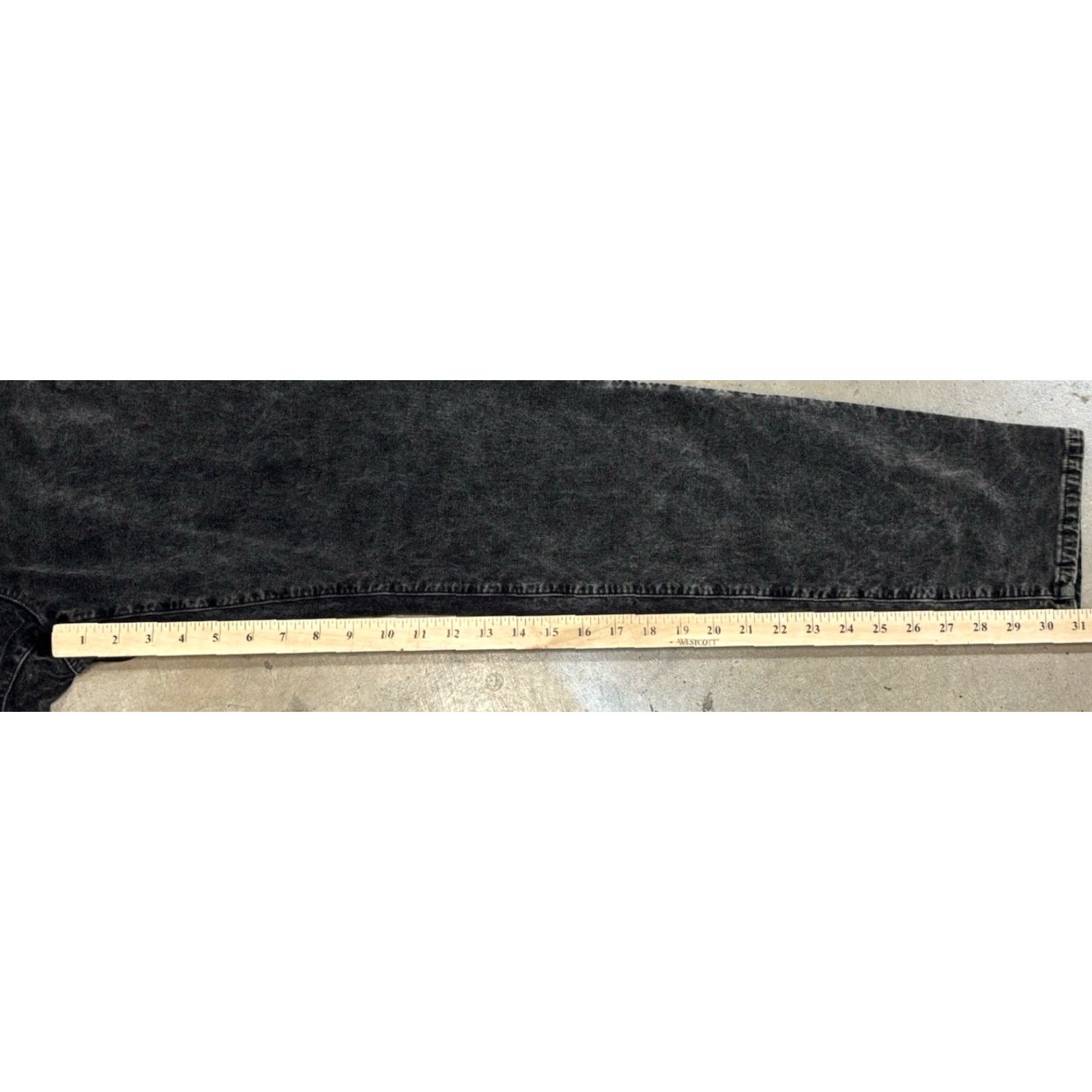 Eileen Fisher Eileen Fisher Womens Jeans Skinny Velveteen Mineral Charcoal Wash 14 33x31 Regular Inseam 31 Size 24" / US 00 / IT 34 - 8 Thumbnail