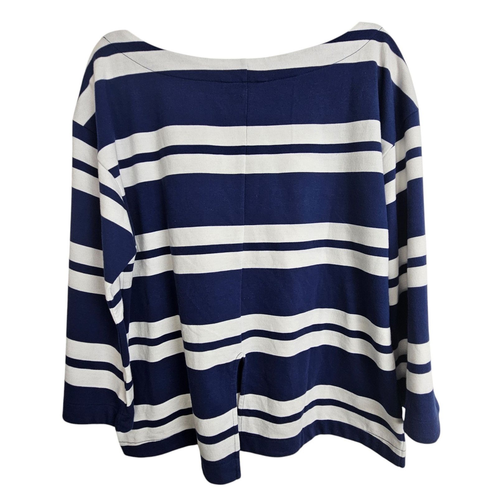 Tommy Bahama Tommy Bahama Womens French Terrace Striped Top Sz L Nautical Size L / US 10 / IT 46 - 11 Thumbnail
