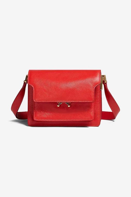 o1srvl11e0624 Size: OS / Trunk Shoulder Bag in Red