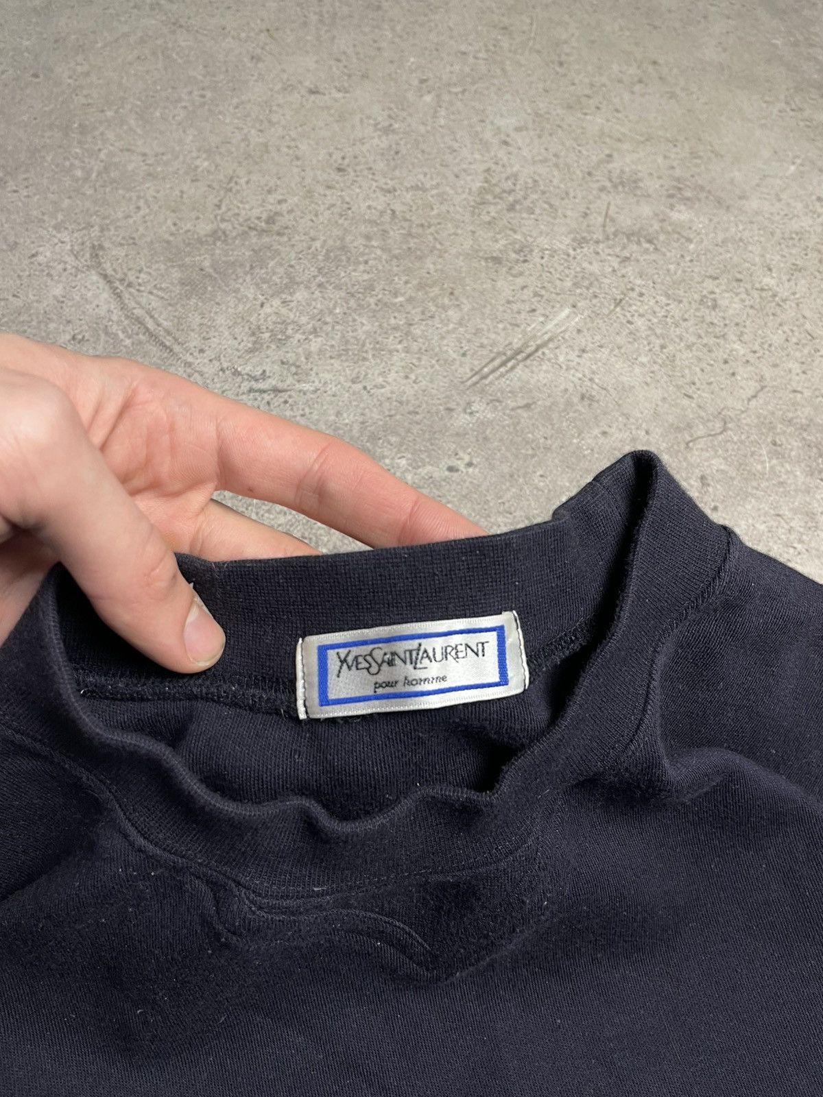 Yves Saint Laurent Vintage Yves Saint Laurent Sweatshirt Size US L / EU 52-54 / 3 - 6 Thumbnail