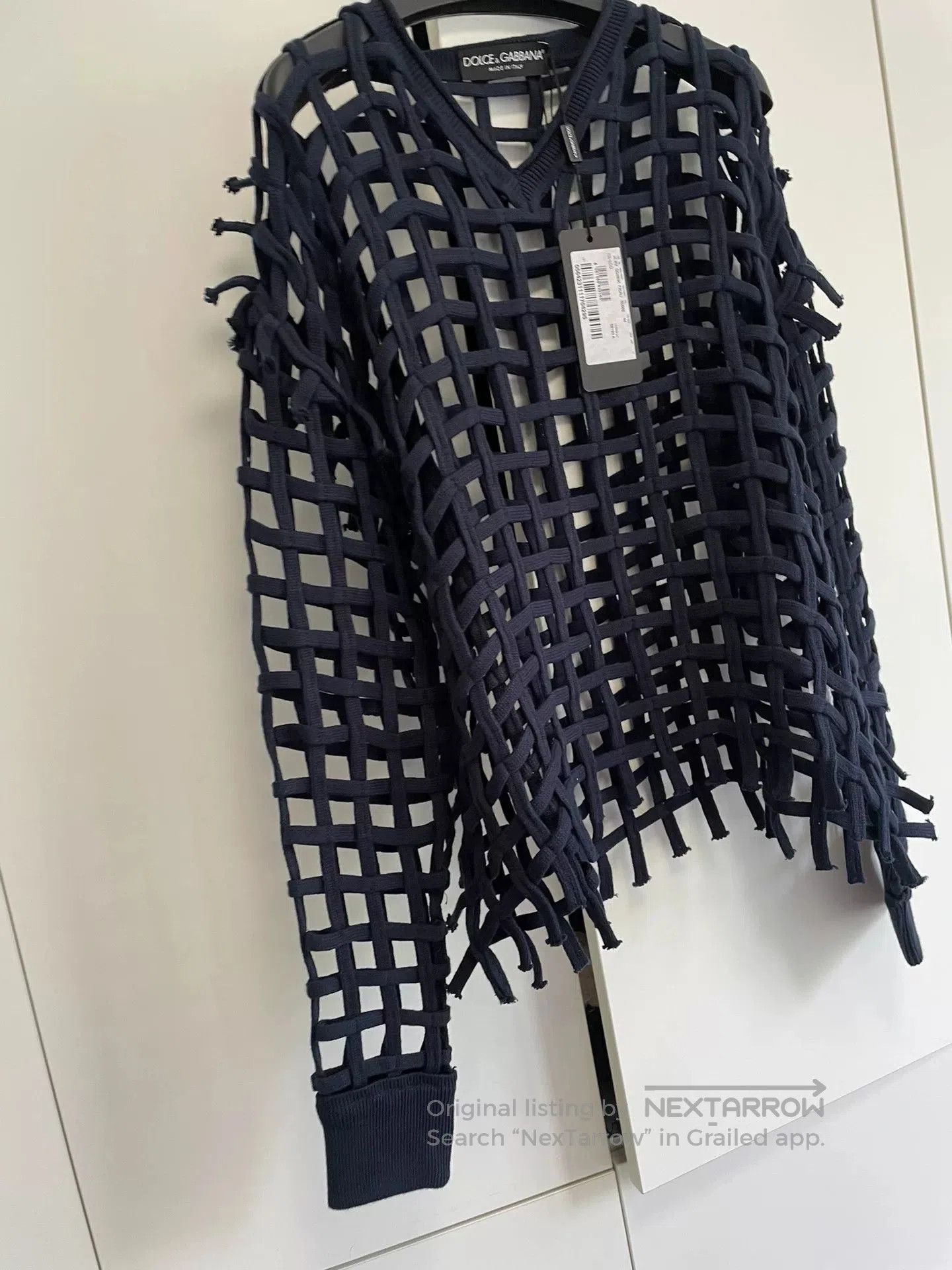 Dolce & Gabbana Dolce & Gabbana Fishnet Sweater. Size S / US 4 / IT 40 - 3 Thumbnail
