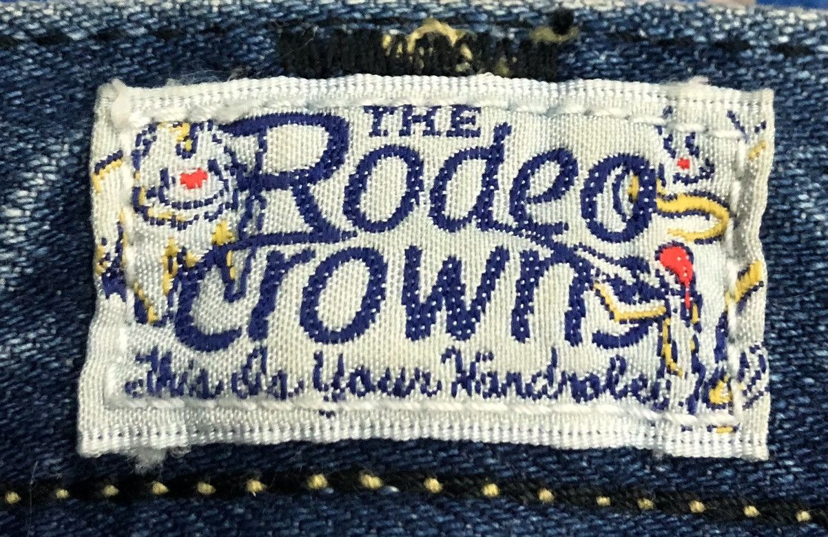 Japanese Brand Vintage The Rodeo Crowns Made In Japan Denim Pants Size 31" - 20 Thumbnail