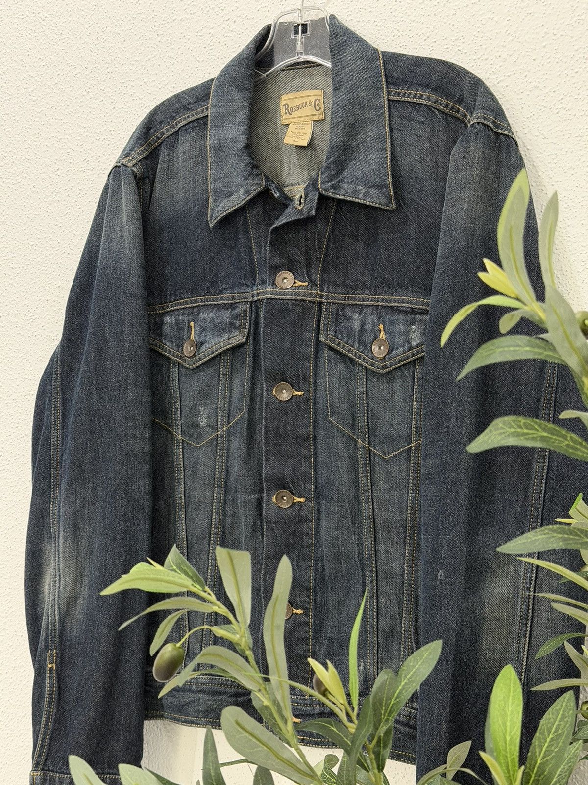 Sears Vintage 90s Roebuck & Co. Jean Jacket Size Medium Size US M / EU 48-50 / 2 - 3 Thumbnail