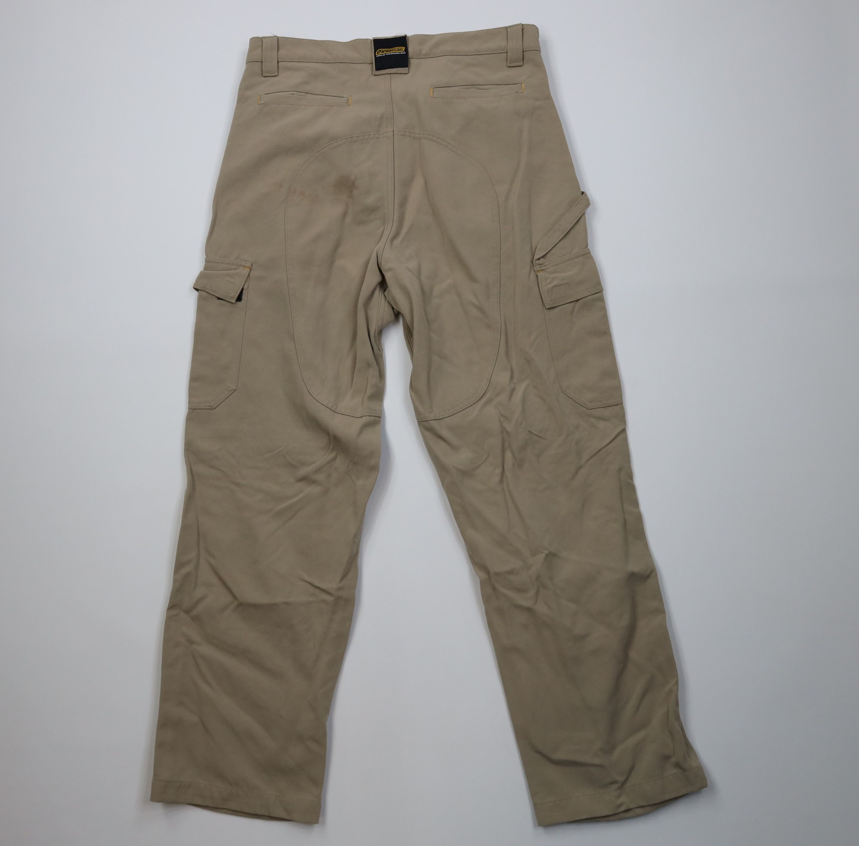 Vintage Vintage Y2K Streetwear Double Knee Wide Leg Cargo Pants Size US 34 / EU 50 - 9 Thumbnail