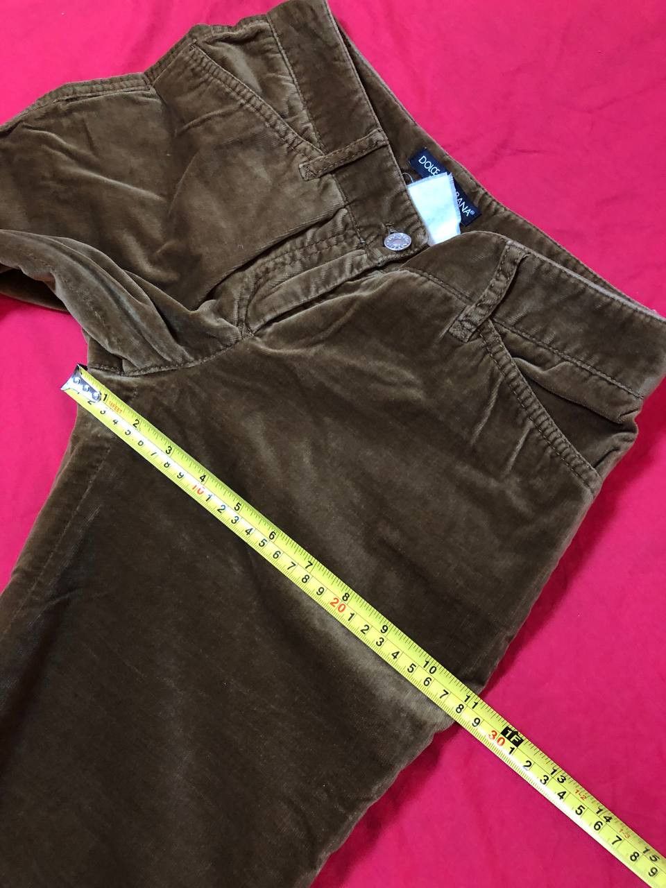 Dolce & Gabbana Dolce Gabbana vintage velvet casual luxury pants Size 26" / US 2 / IT 38 - 7 Thumbnail