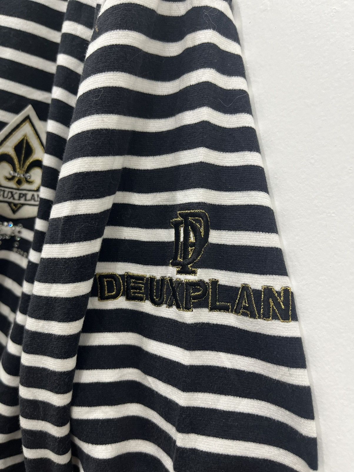Japanese Brand Deux Plan Paris Blink Gold Logo Sweatshirt Zip Hoodie VTG Size US L / EU 52-54 / 3 - 5 Thumbnail