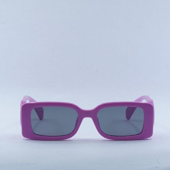 Gucci GG1325S 006 Sunglasses Pink Rectangle Frame