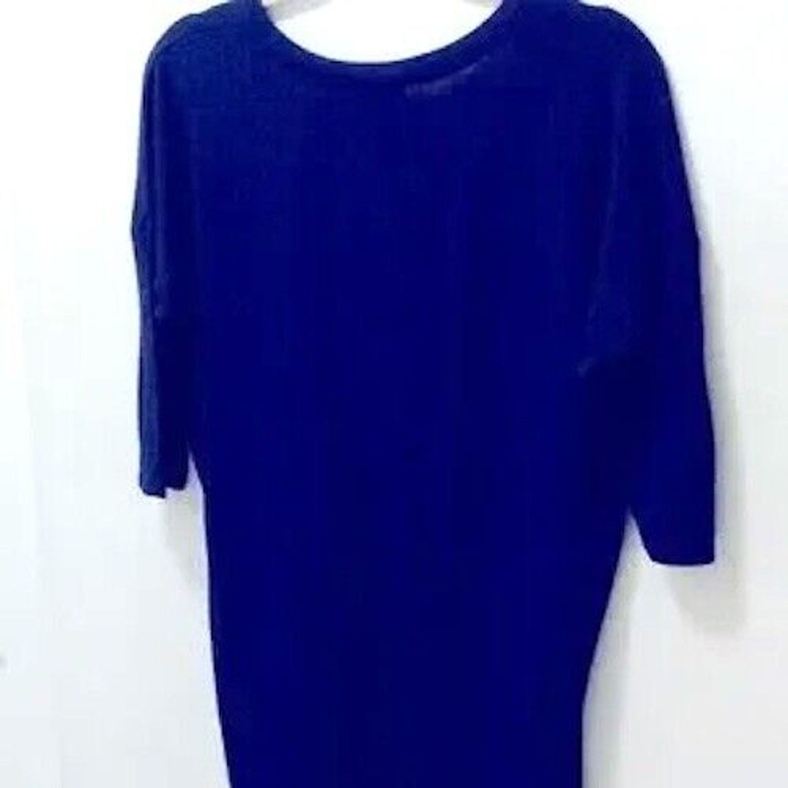 Express Express Women’s Top Size-Medium Navy Blue. Size M / US 6-8 / IT 42-44 - 6 Thumbnail