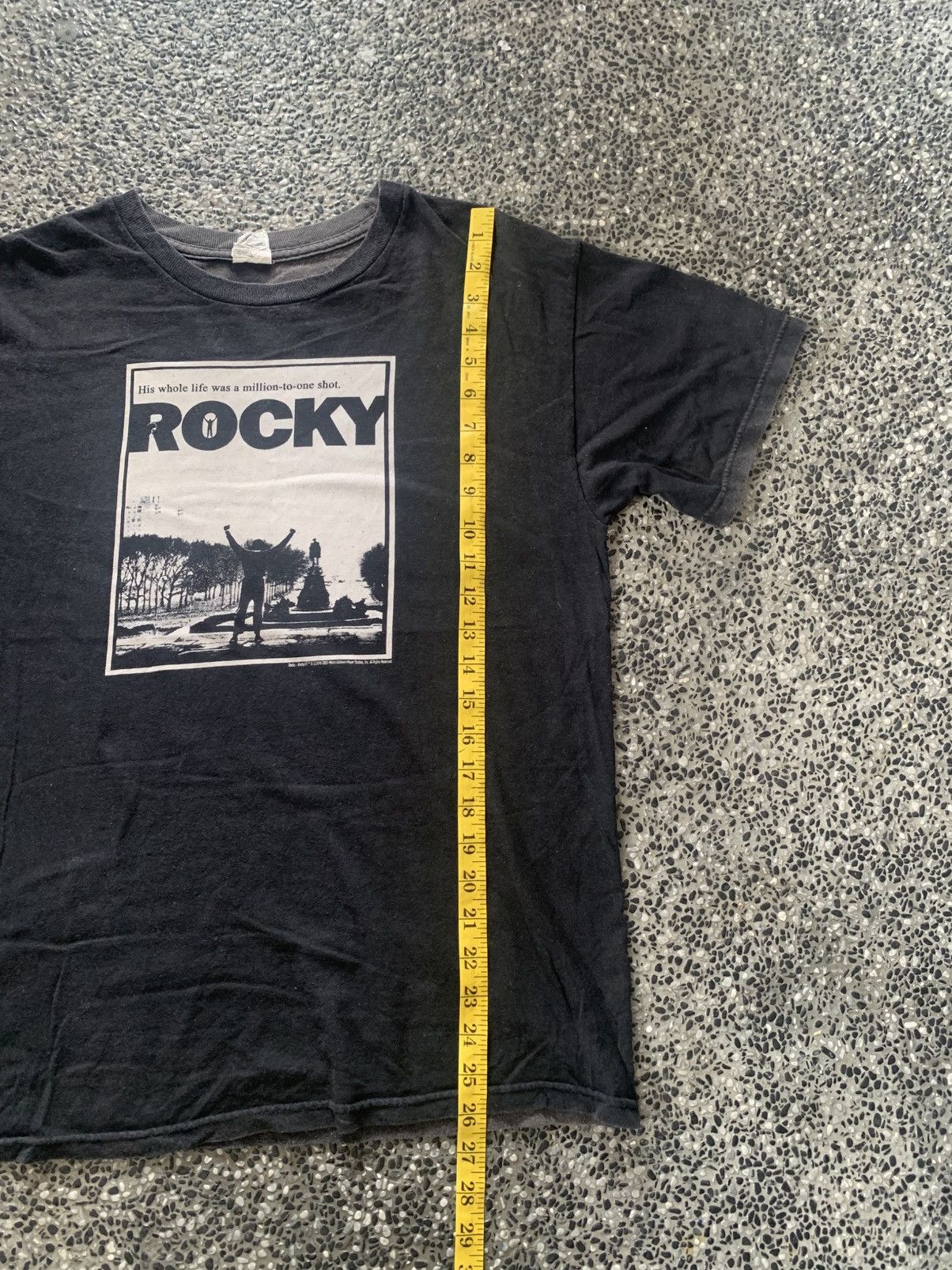 Vintage Vintage Rocky Movie / Sport Drama Sylvester Stallone T shirt Size US M / EU 48-50 / 2 - 9 Thumbnail