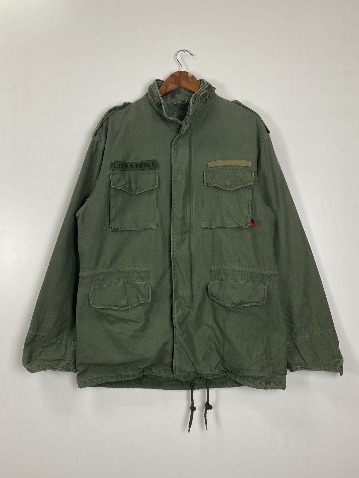 Vintage Vintage Military Jacket Size US L / EU 52-54 / 3 - 1 Thumbnail