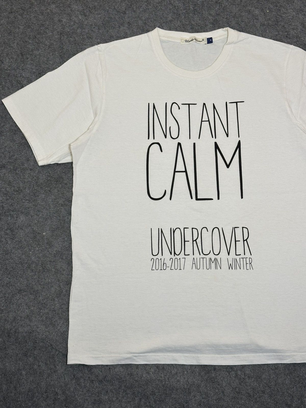 Undercover Undercover "Instant Calm" T-shirt. Size US L / EU 52-54 / 3 - 3 Thumbnail
