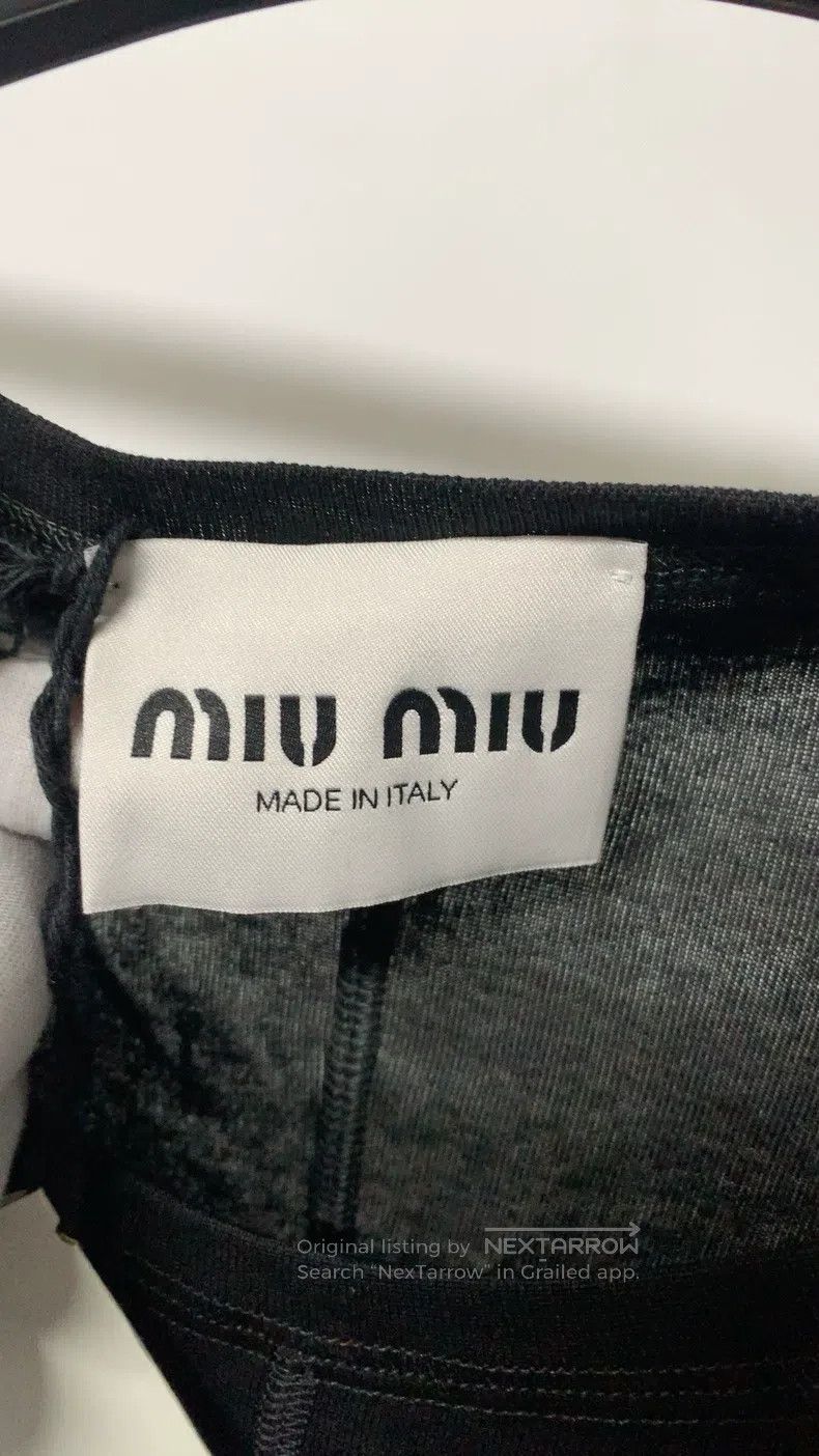 Miu Miu Miu Miu 38 Black dress Size M / US 6-8 / IT 42-44 - 3 Thumbnail