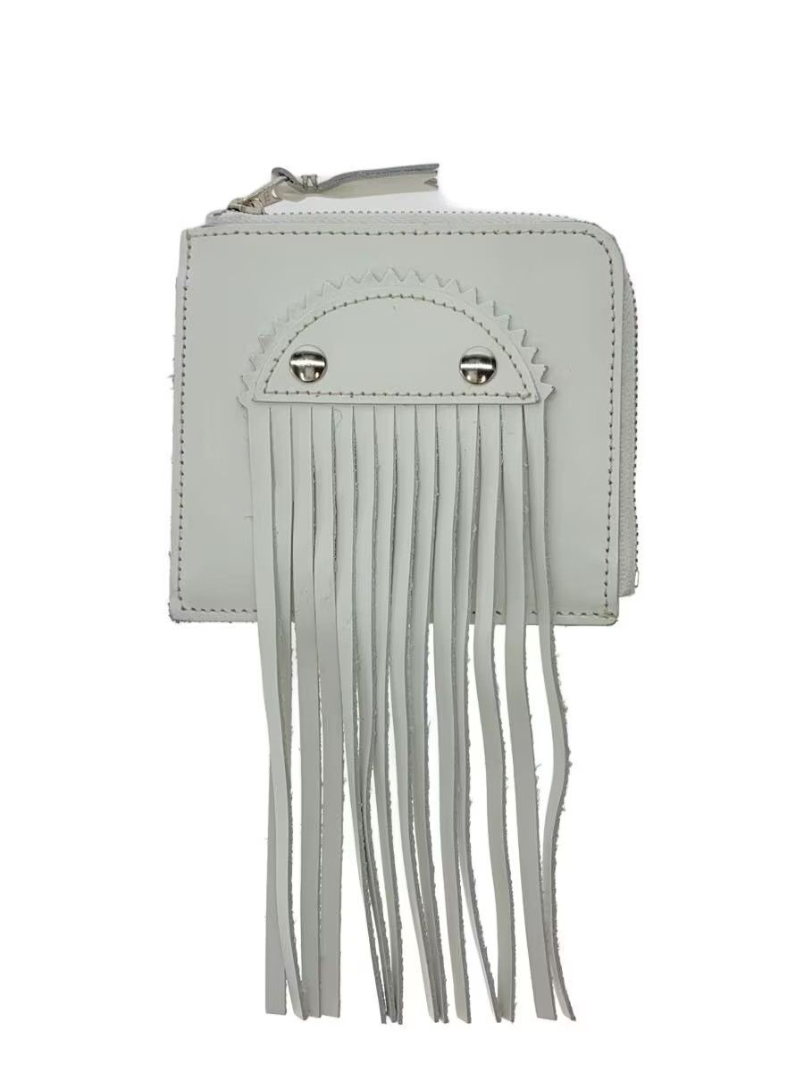 Comme des Garcons Fringe Leather Wallet Size ONE SIZE - 1 Thumbnail