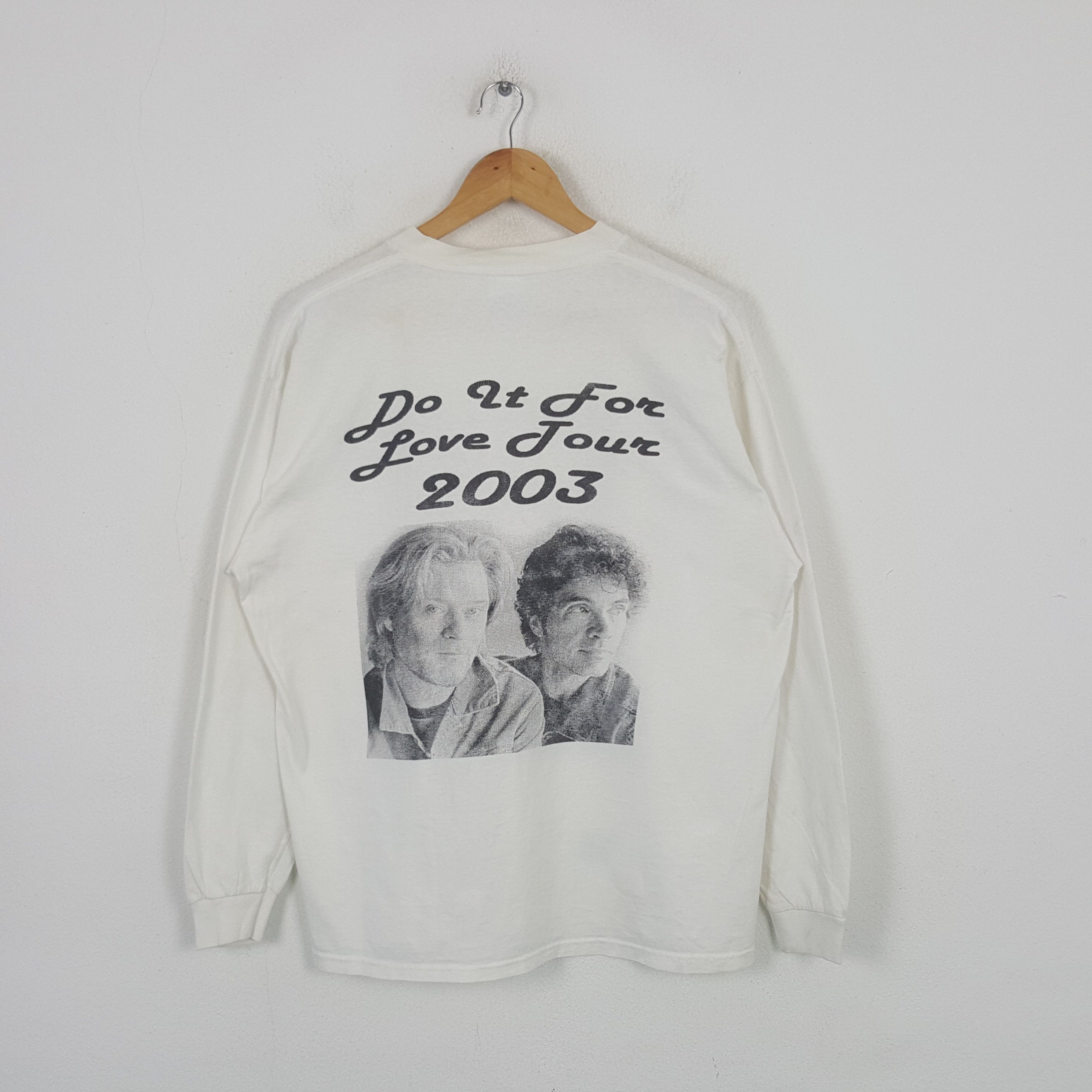 Band Tees Vintage Daryl Hall & John Oates 2003 Tour Tshirt RR3 Size US XL / EU 56 / 4 - 3 Thumbnail