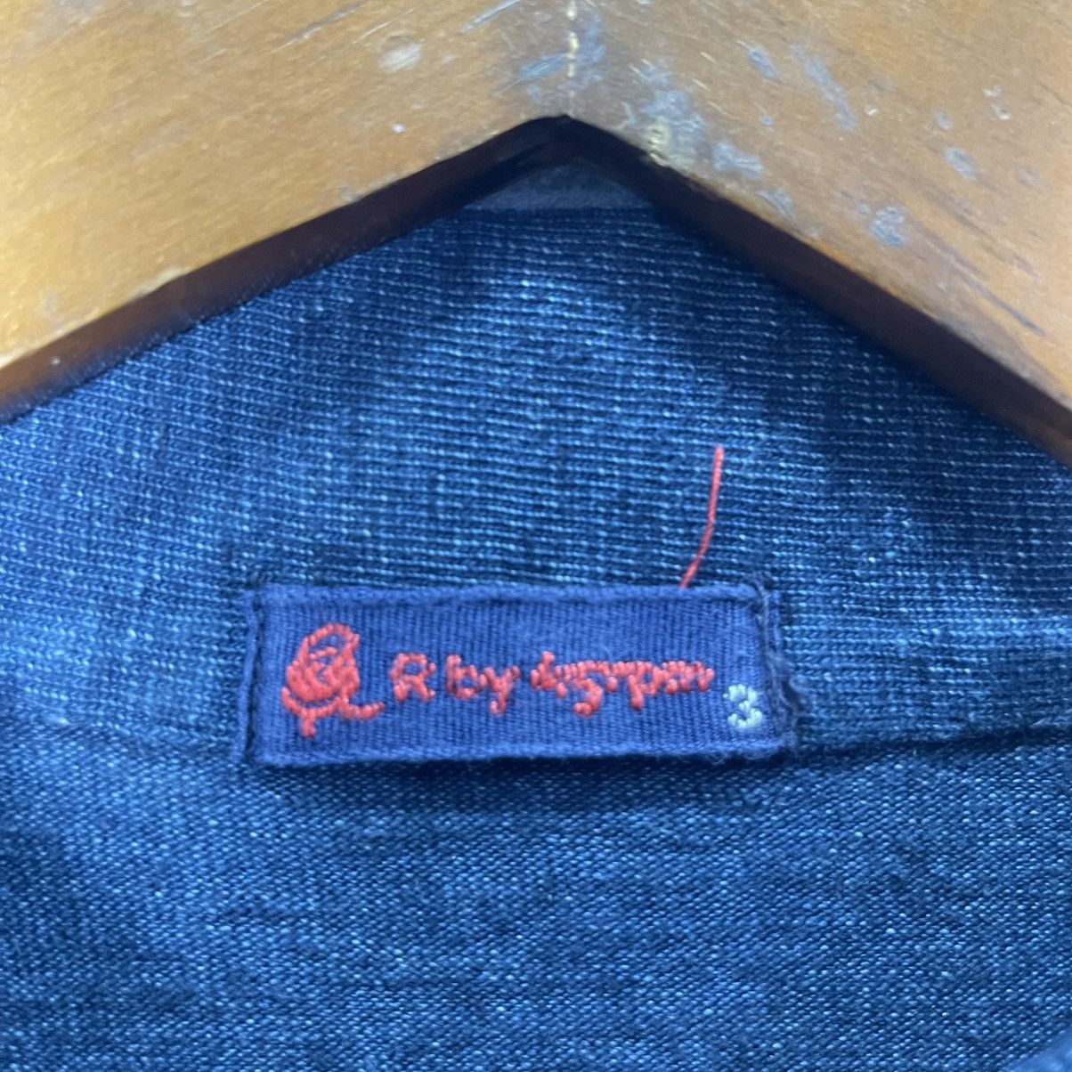 45rpm Vintage 2000s 45RPM Indigo Frog Button Shirt Jacket Size US M / EU 48-50 / 2 - 7 Thumbnail